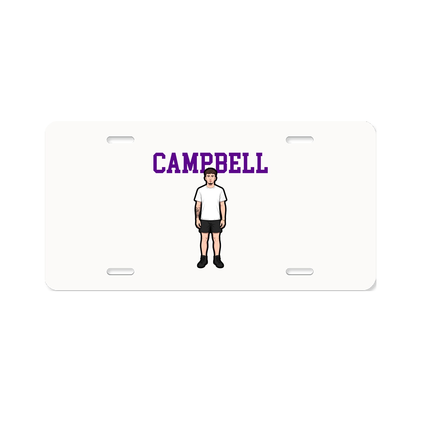 License Plate — Shirsey in Classic