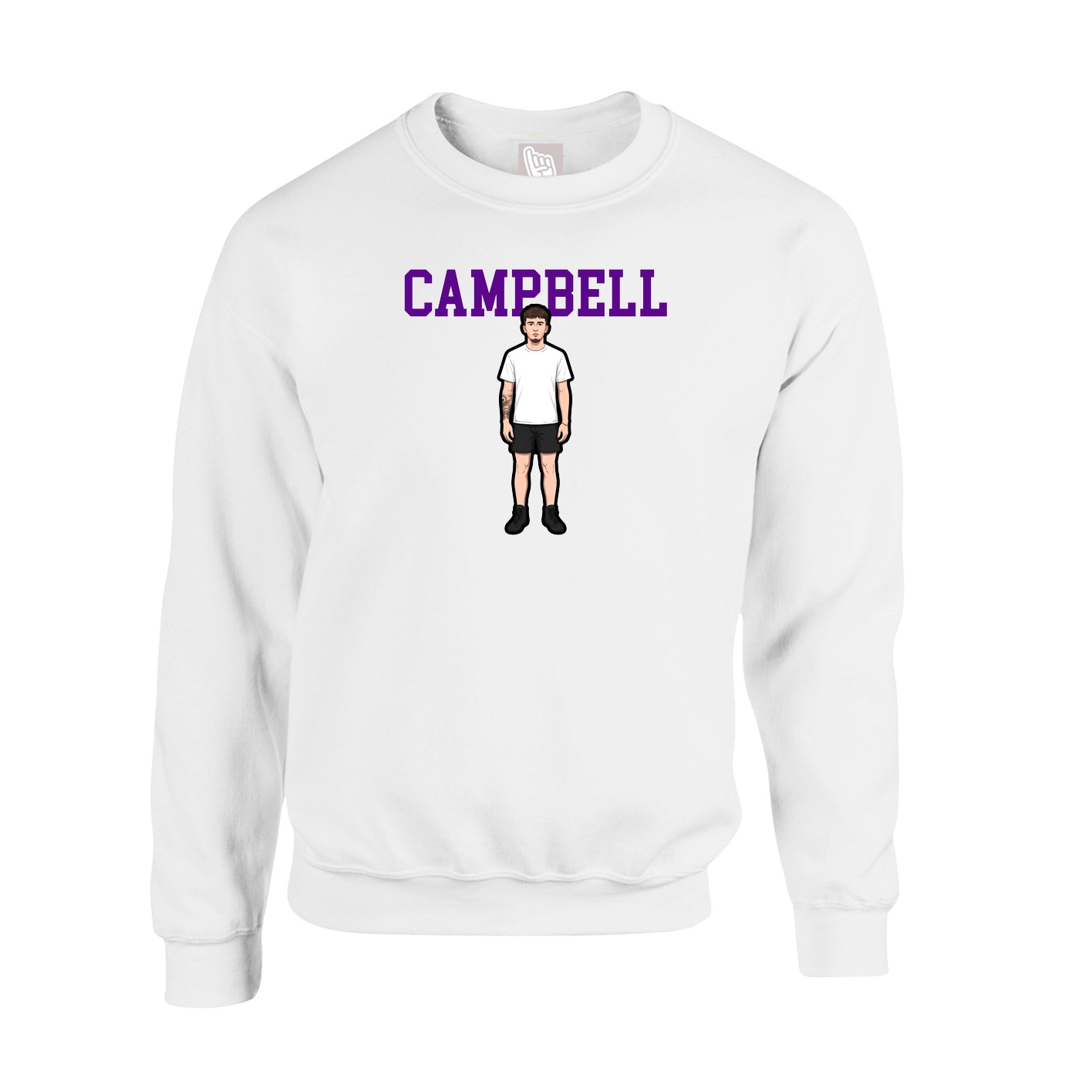 Fleece Crew — Shirsey in White