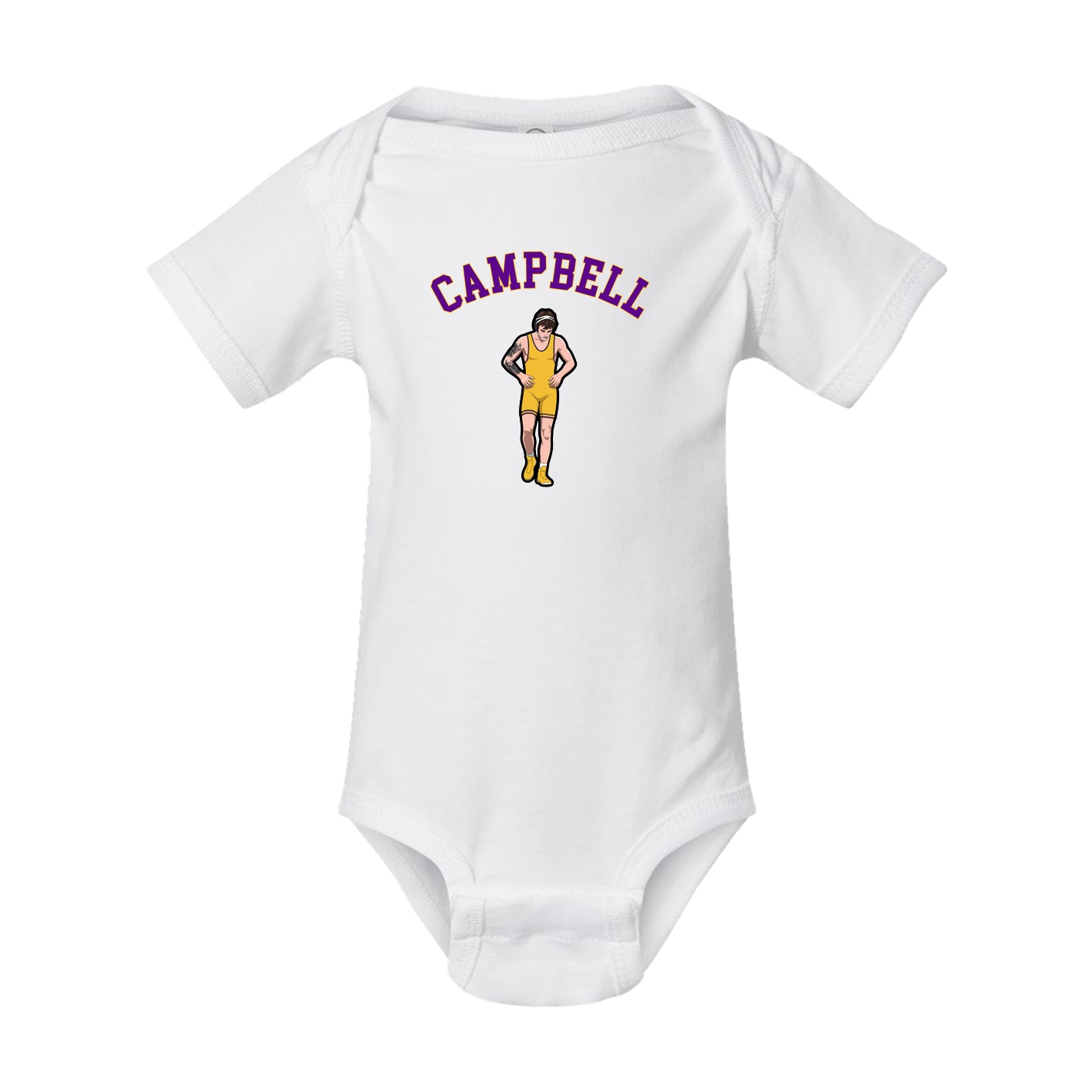 Baby Onesie — Shirsey Arch in White