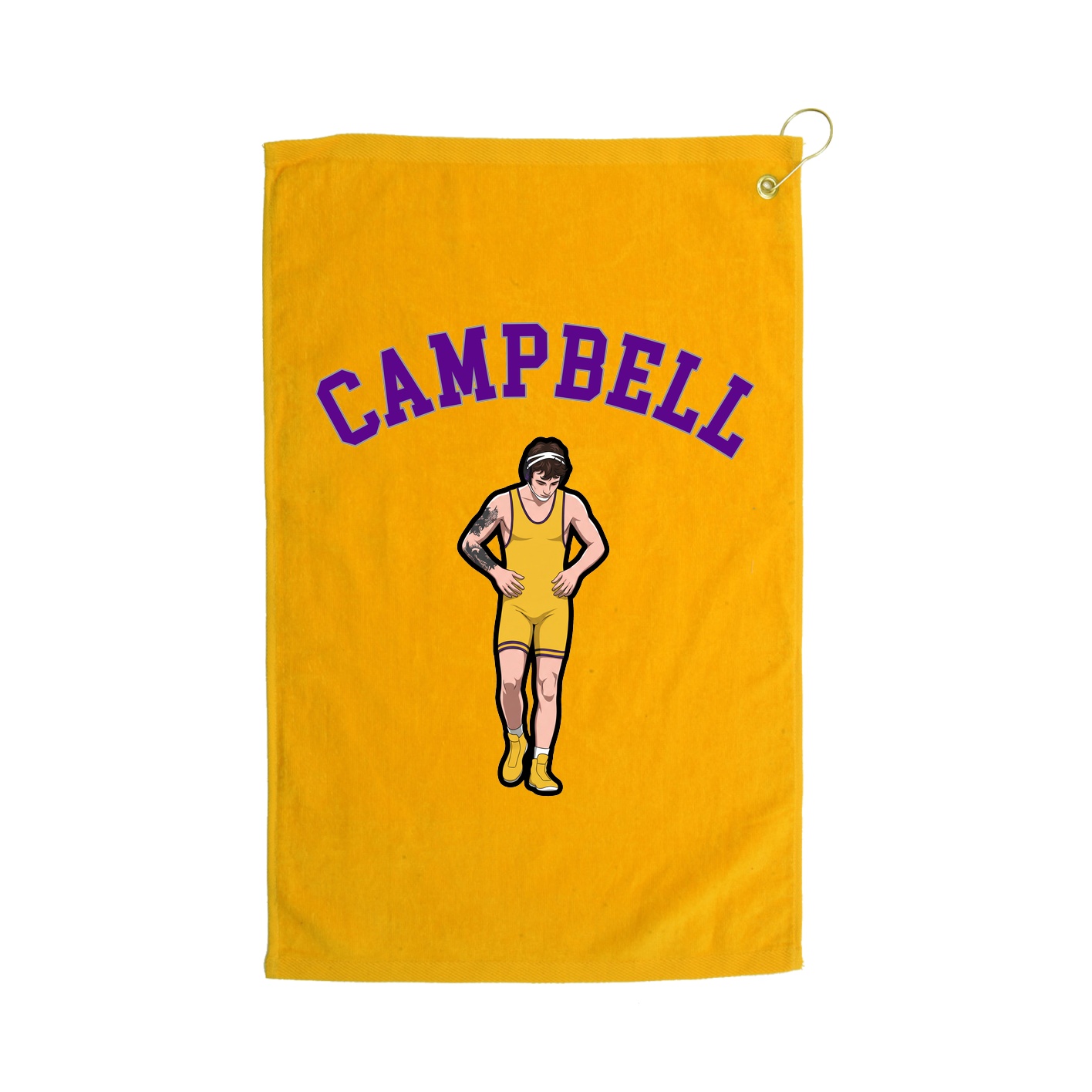Golf Towel — Shirsey Arch in Gold