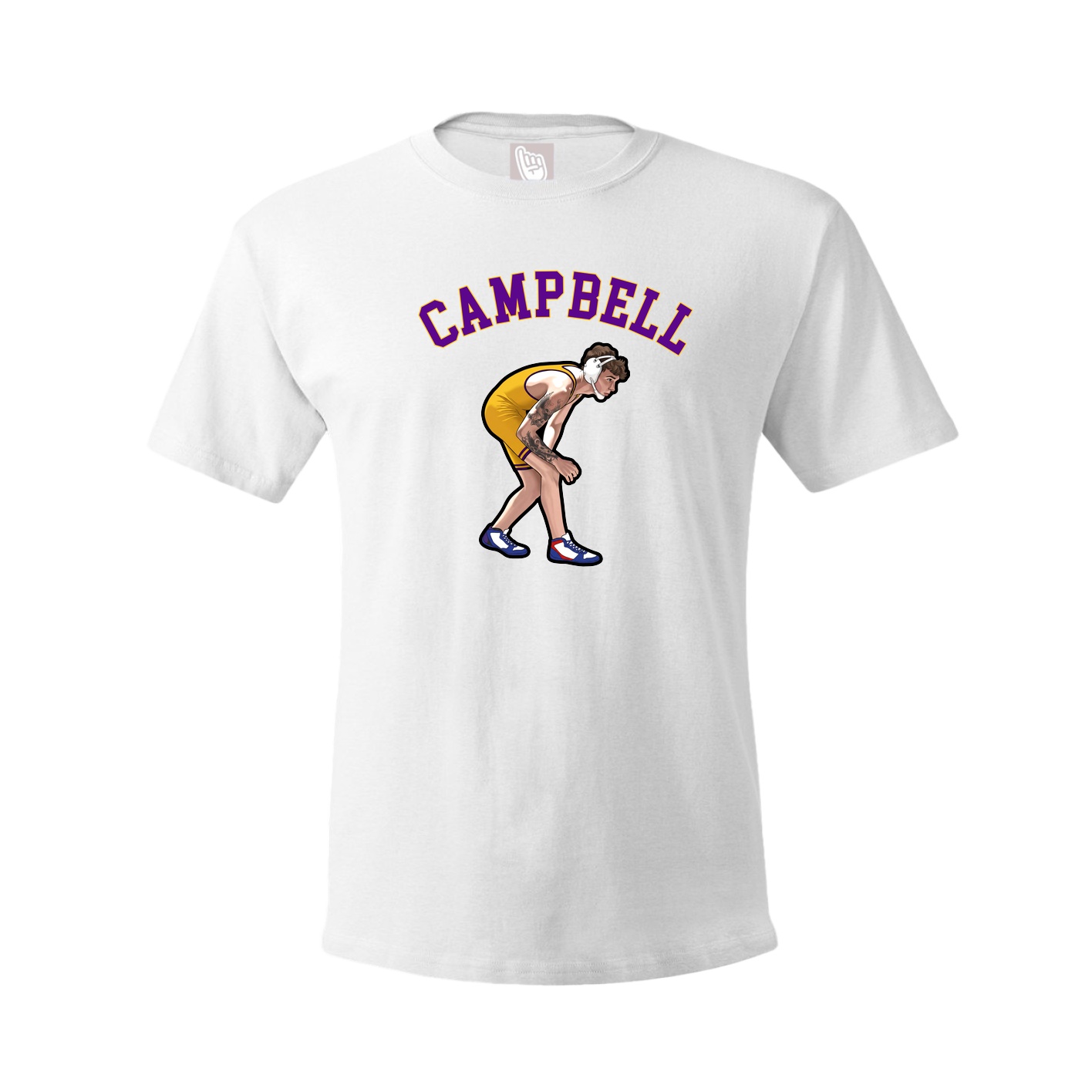 Youth Tee — Shirsey Arch in White
