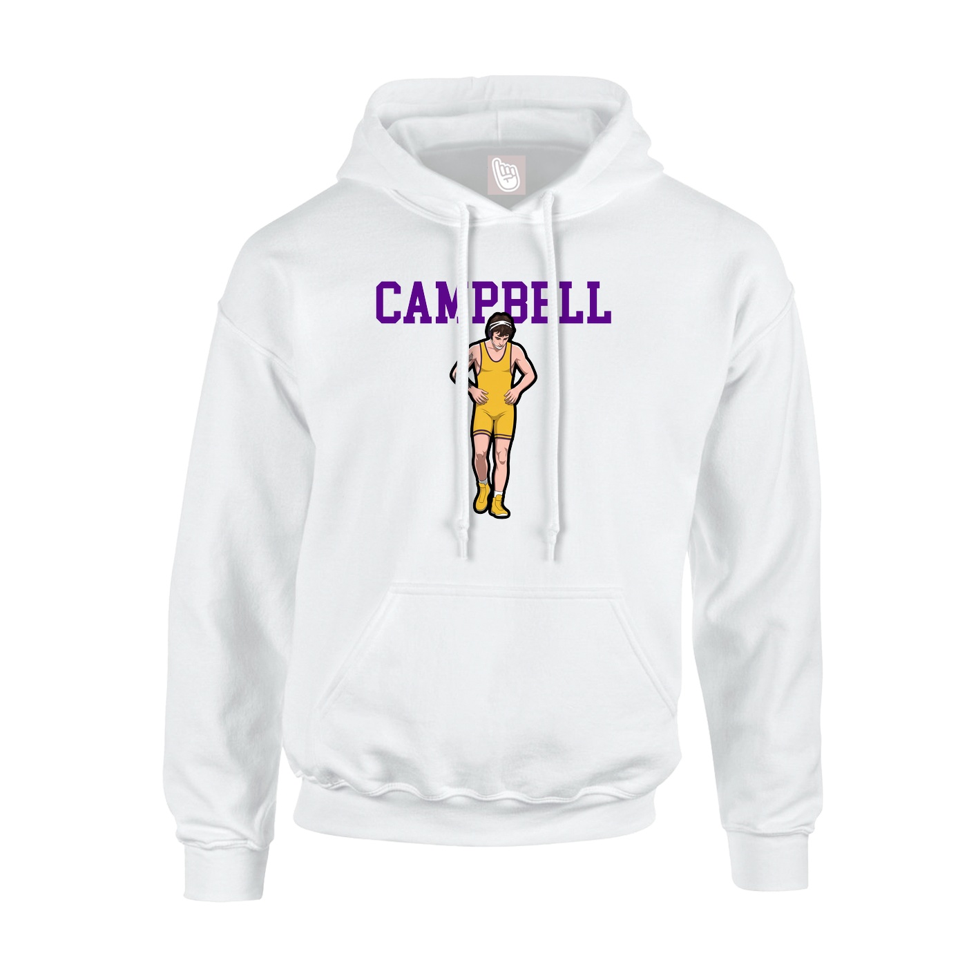Hoodie — Shirsey in White