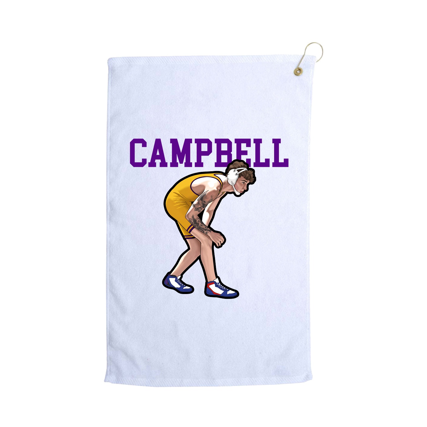 Golf Towel — Shirsey in White