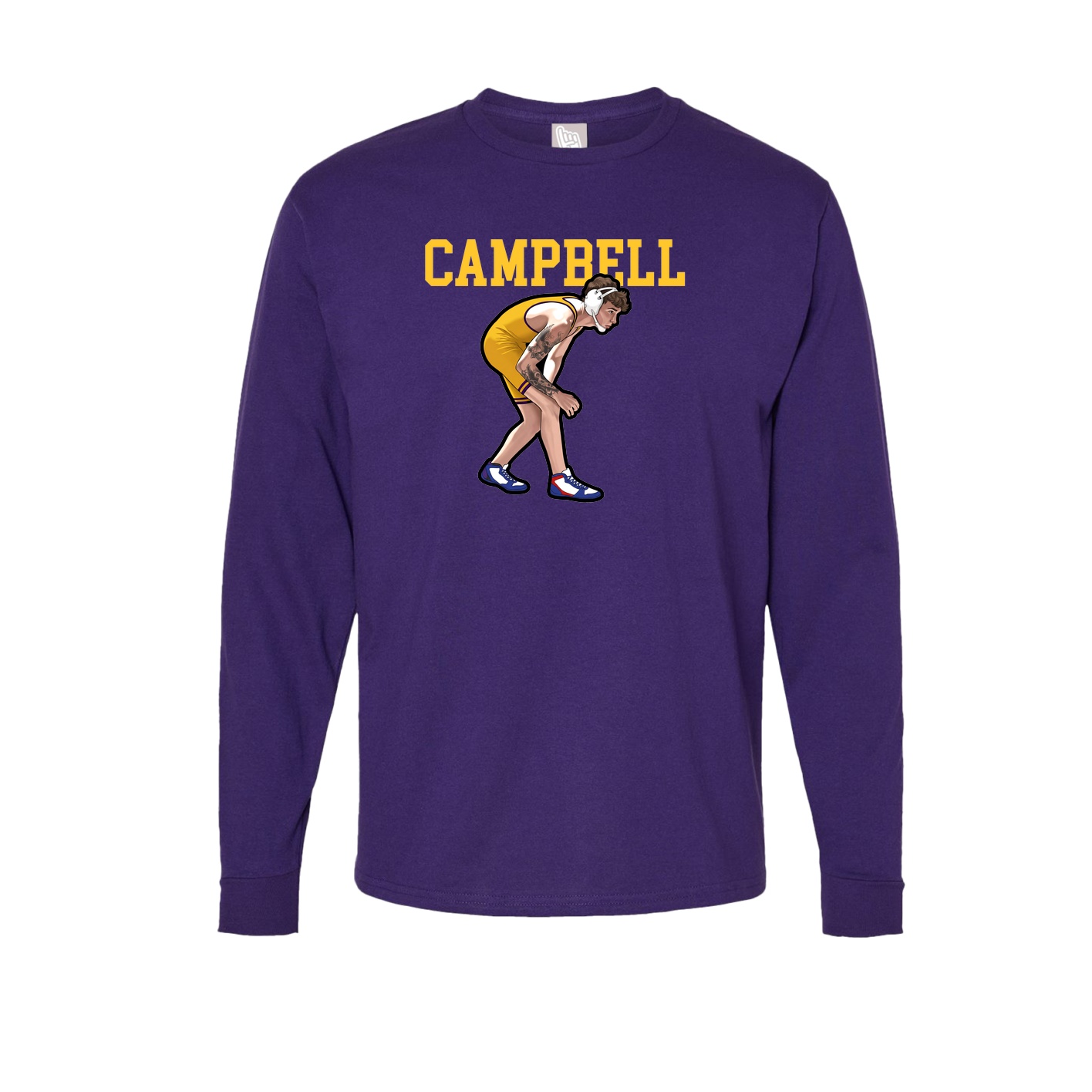 Long Sleeve Tee — Shirsey in Purple
