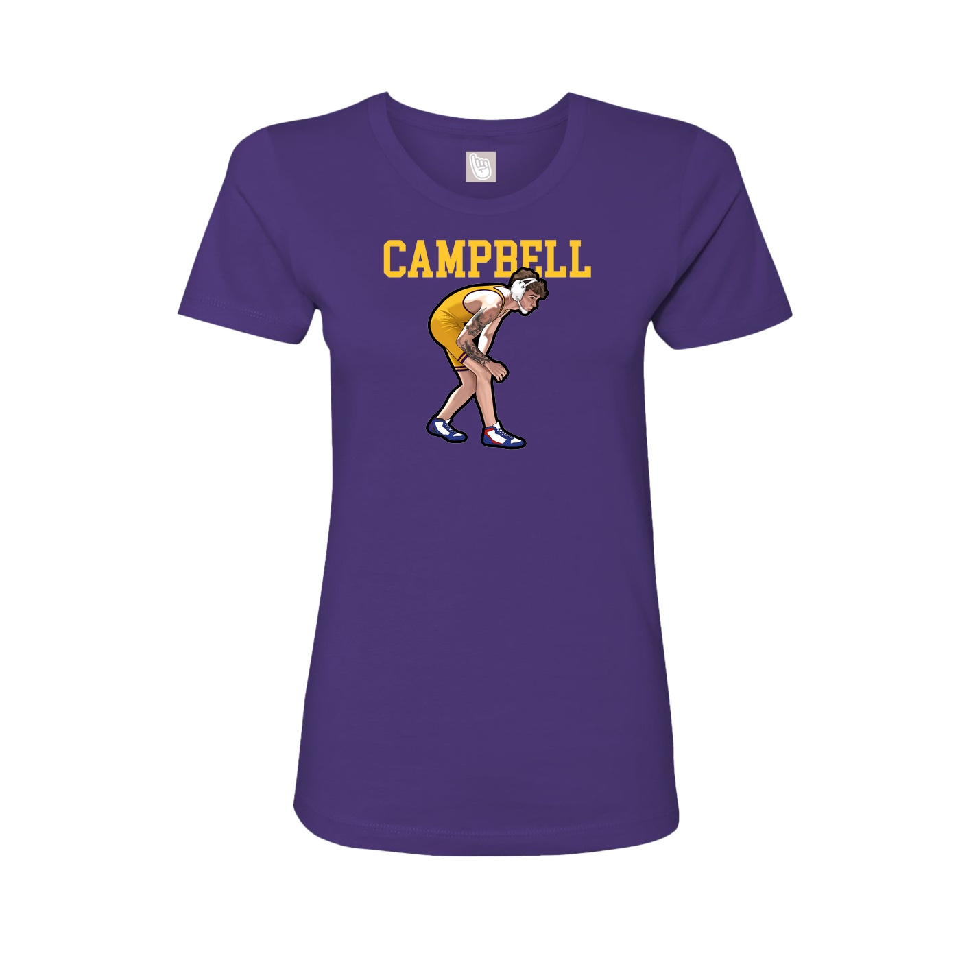 Fitted Women's Tee — Shirsey in Purple