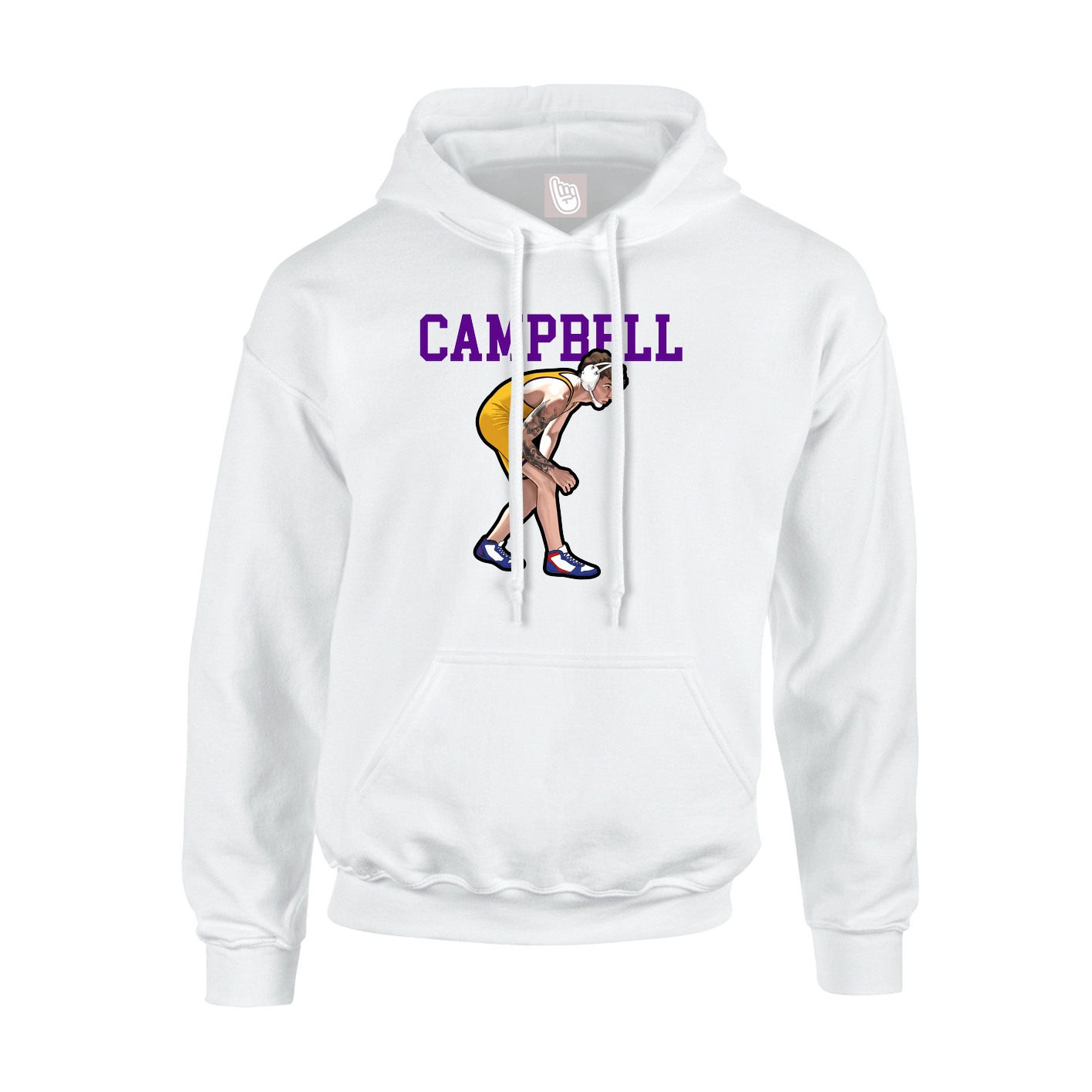 Youth Hoodie — Shirsey in White