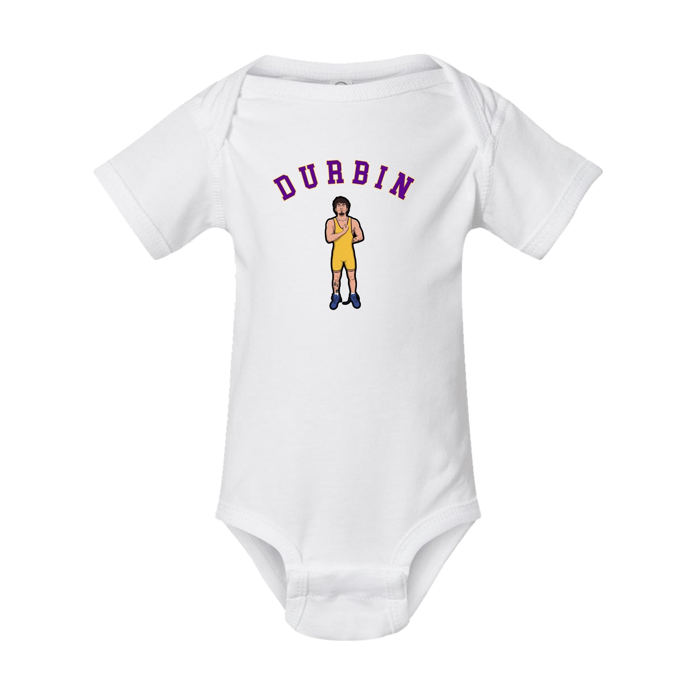 Baby Onesie — Shirsey Arch in White