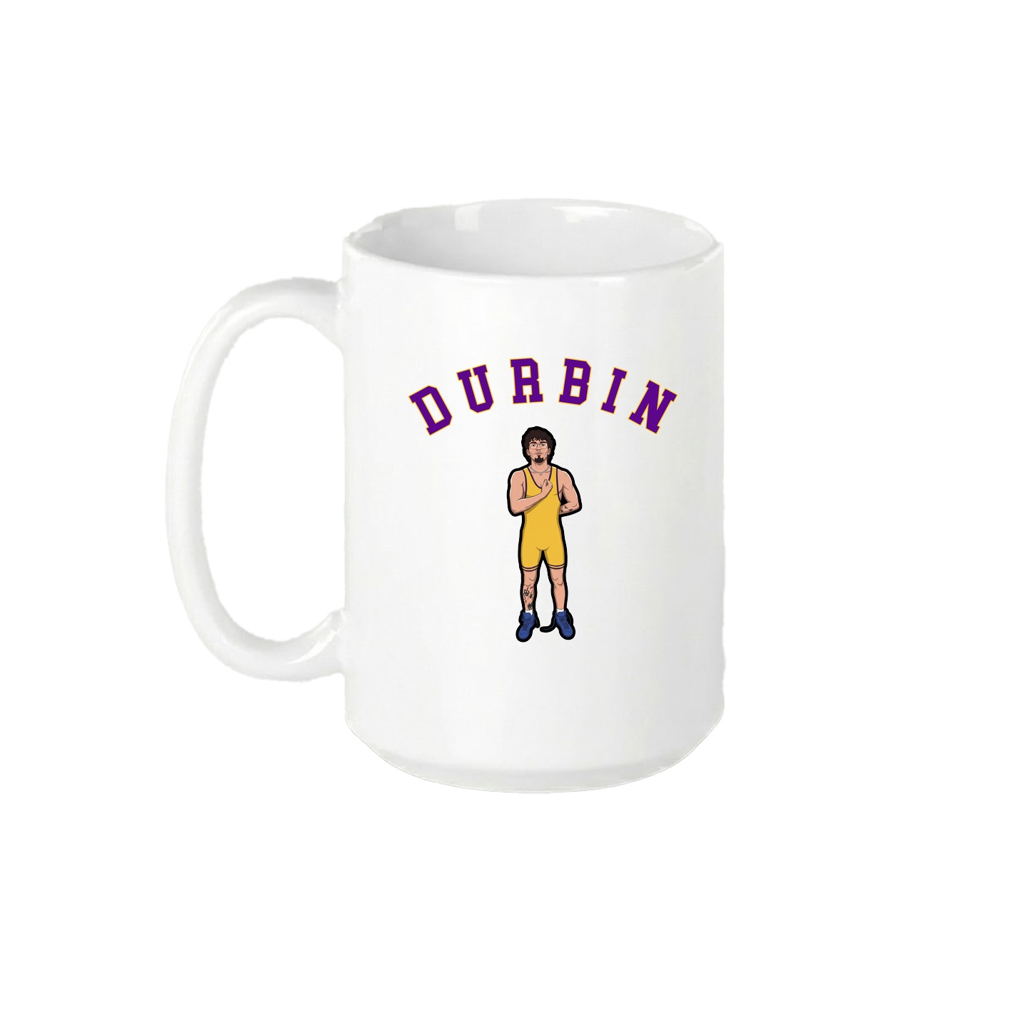 15oz Coffee Mug — Shirsey Arch in White
