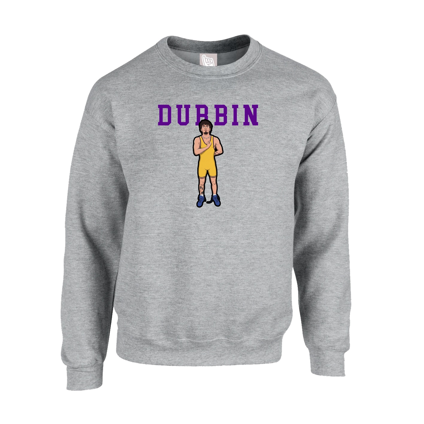 Fleece Crew — Shirsey in Grey