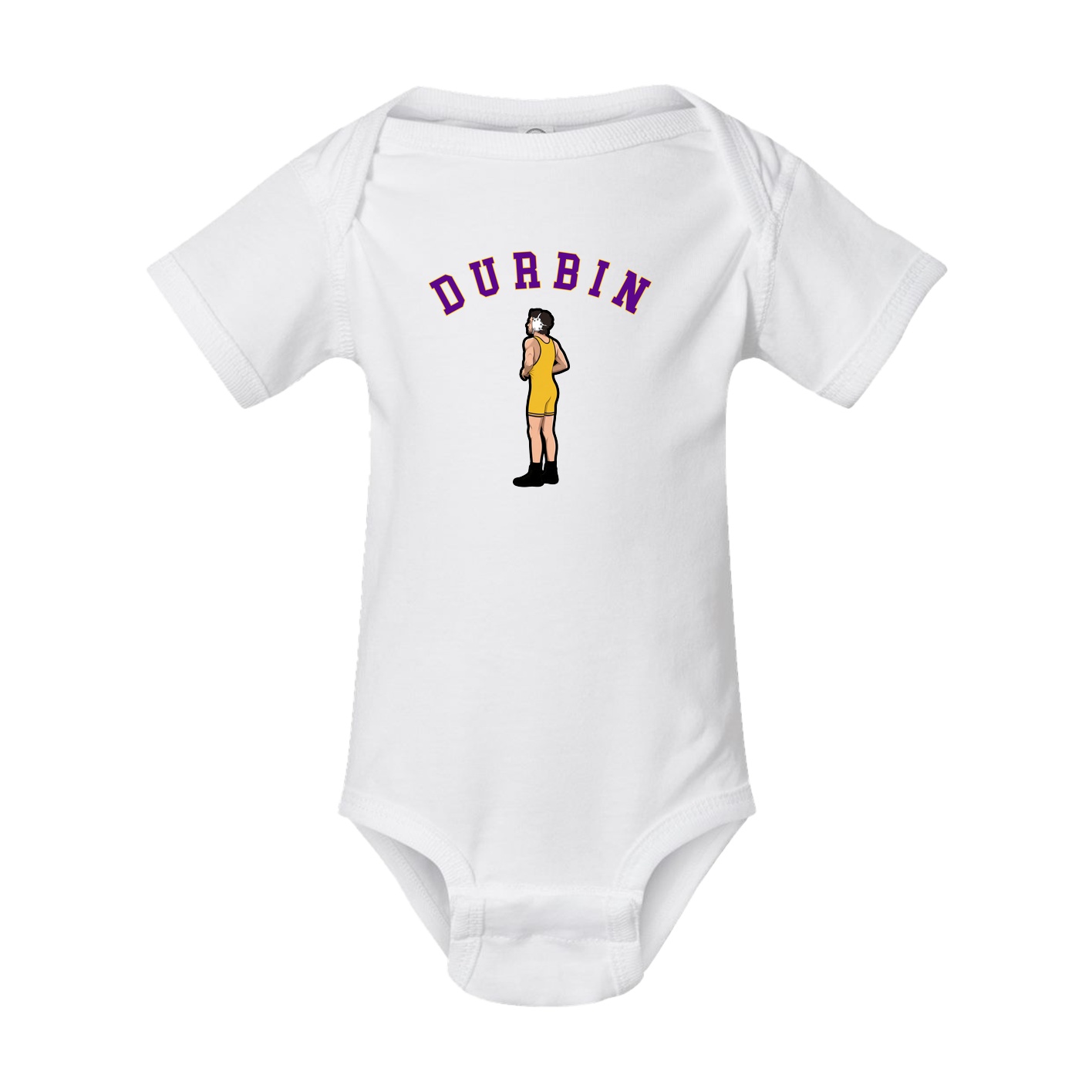 Baby Onesie — Shirsey Arch in White