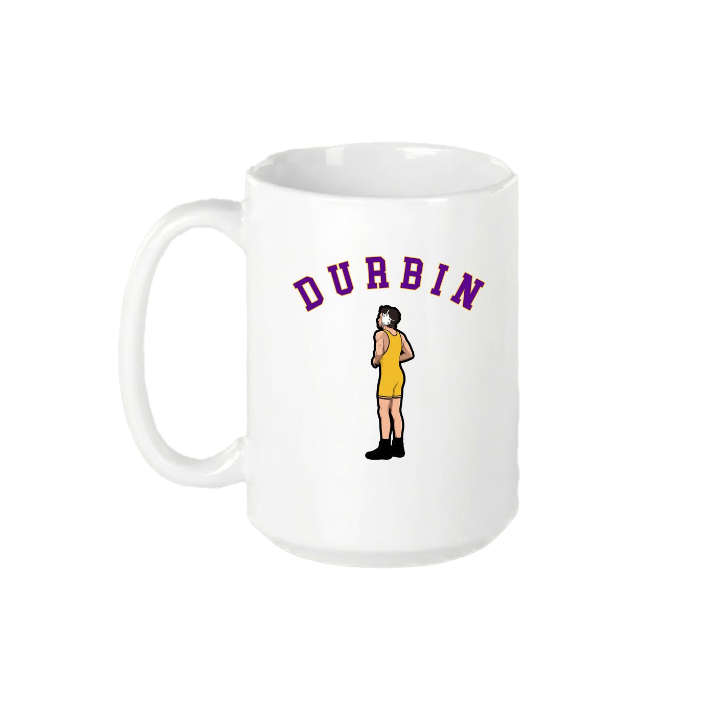 15oz Coffee Mug — Shirsey Arch in White
