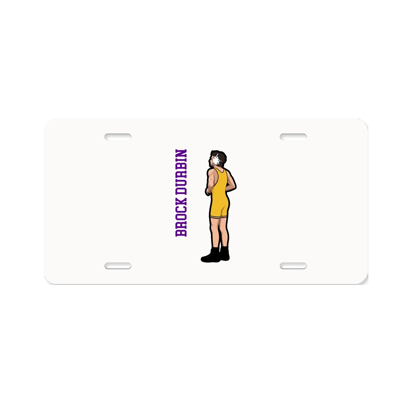 Aluminum License Plate