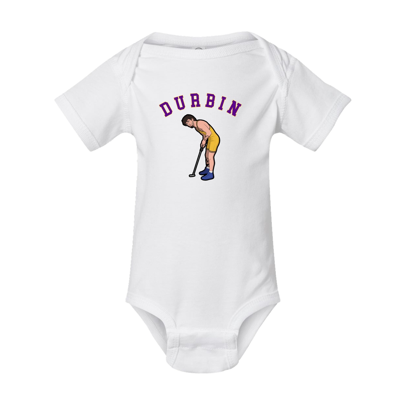 Baby Onesie — Shirsey Arch in White
