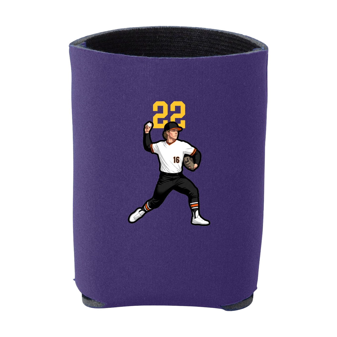 Can Holder — Number Top in Purple