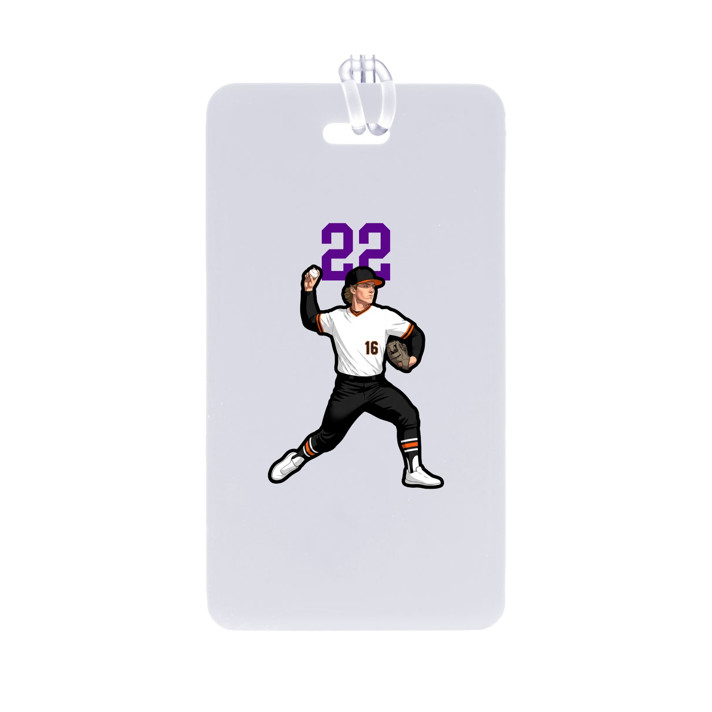 Bag Tag — Number Top in Classic
