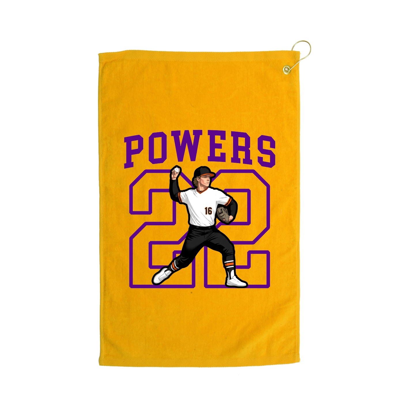 Golf Towel — Shirsey in Gold