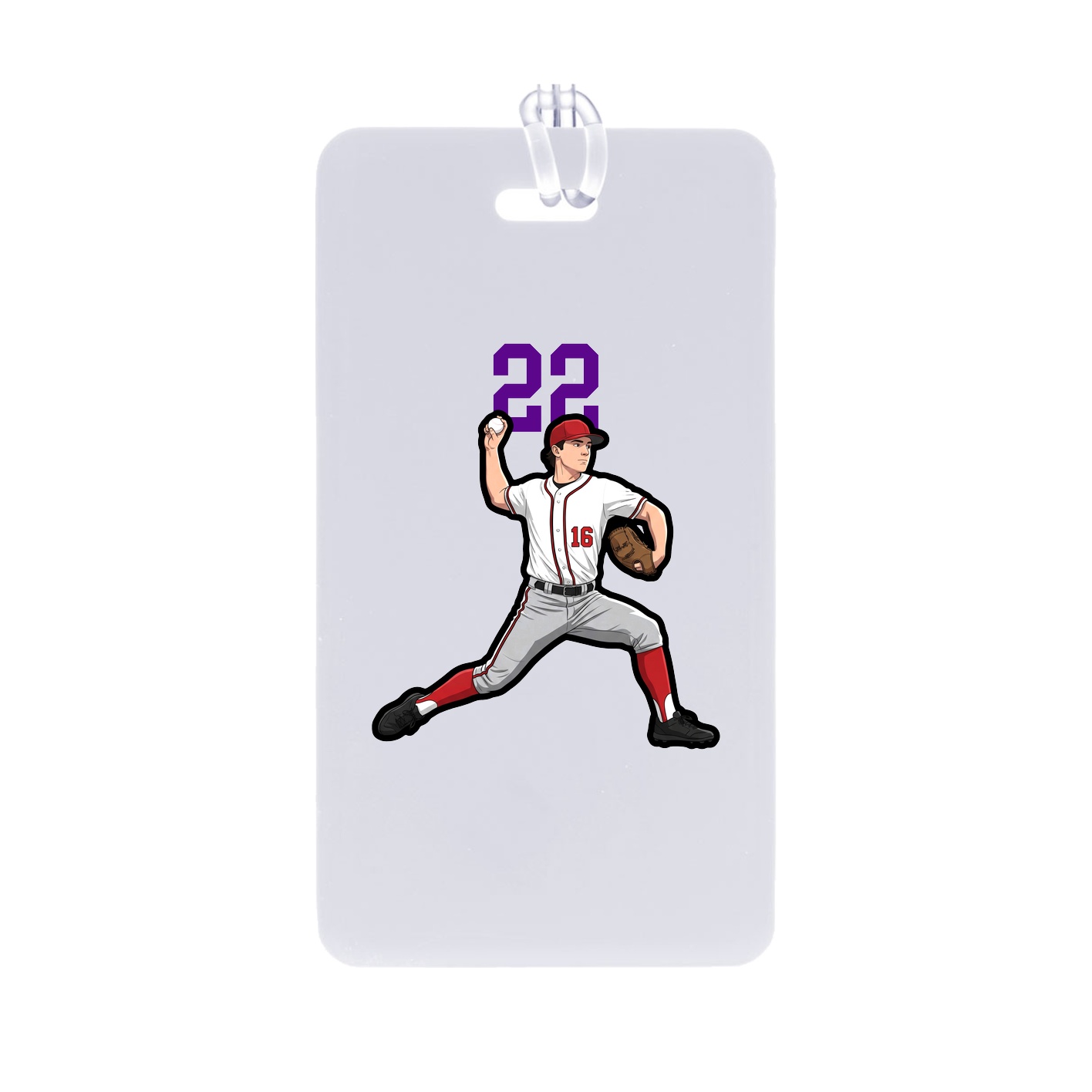 Bag Tag — Number Top in Classic
