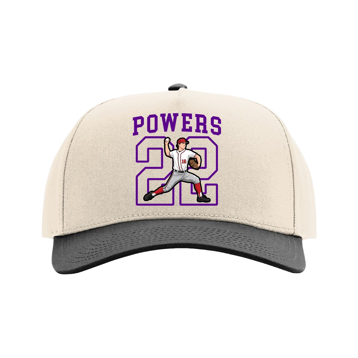 Full Fabric Five-Panel Champ Cap