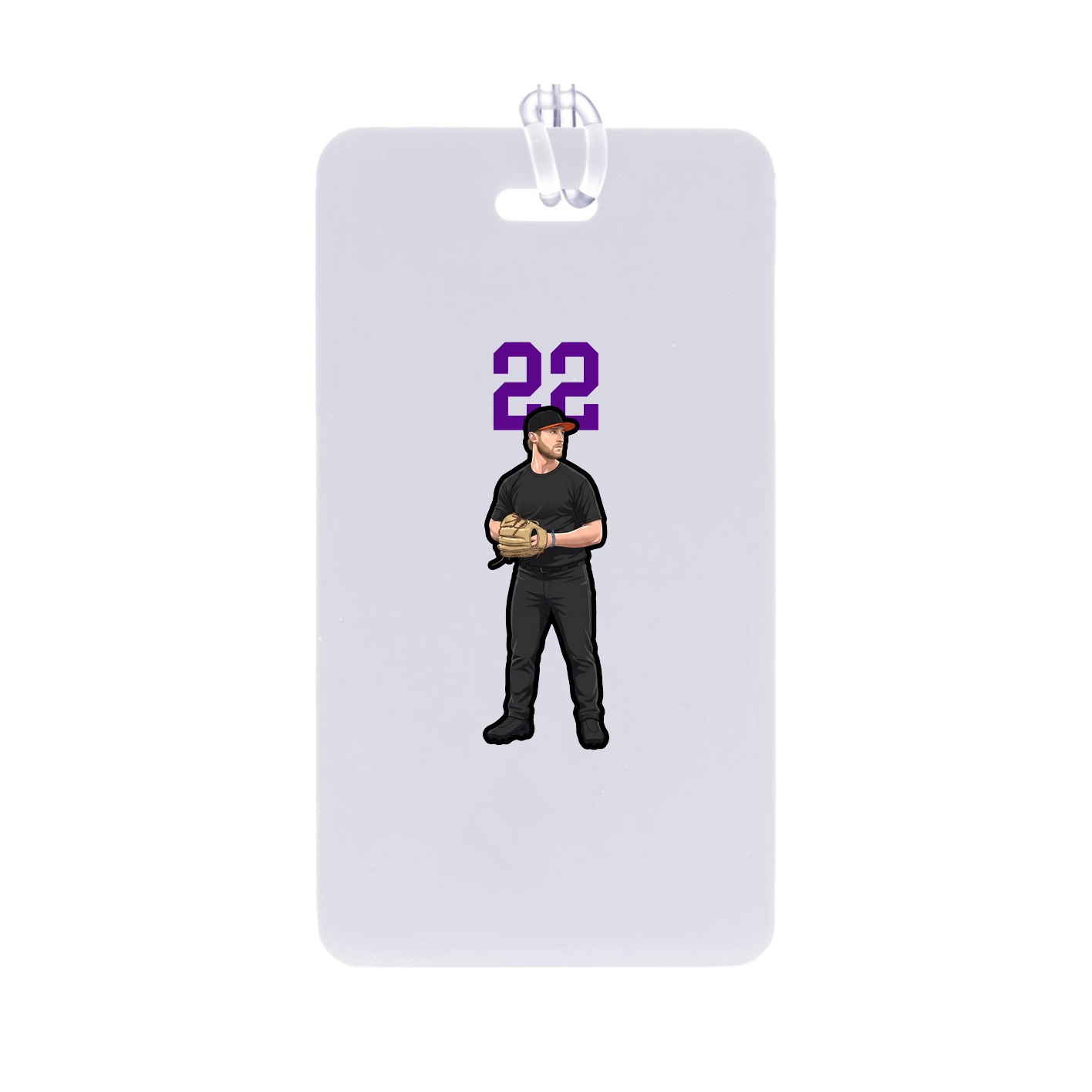 Bag Tag — Number Top in Classic