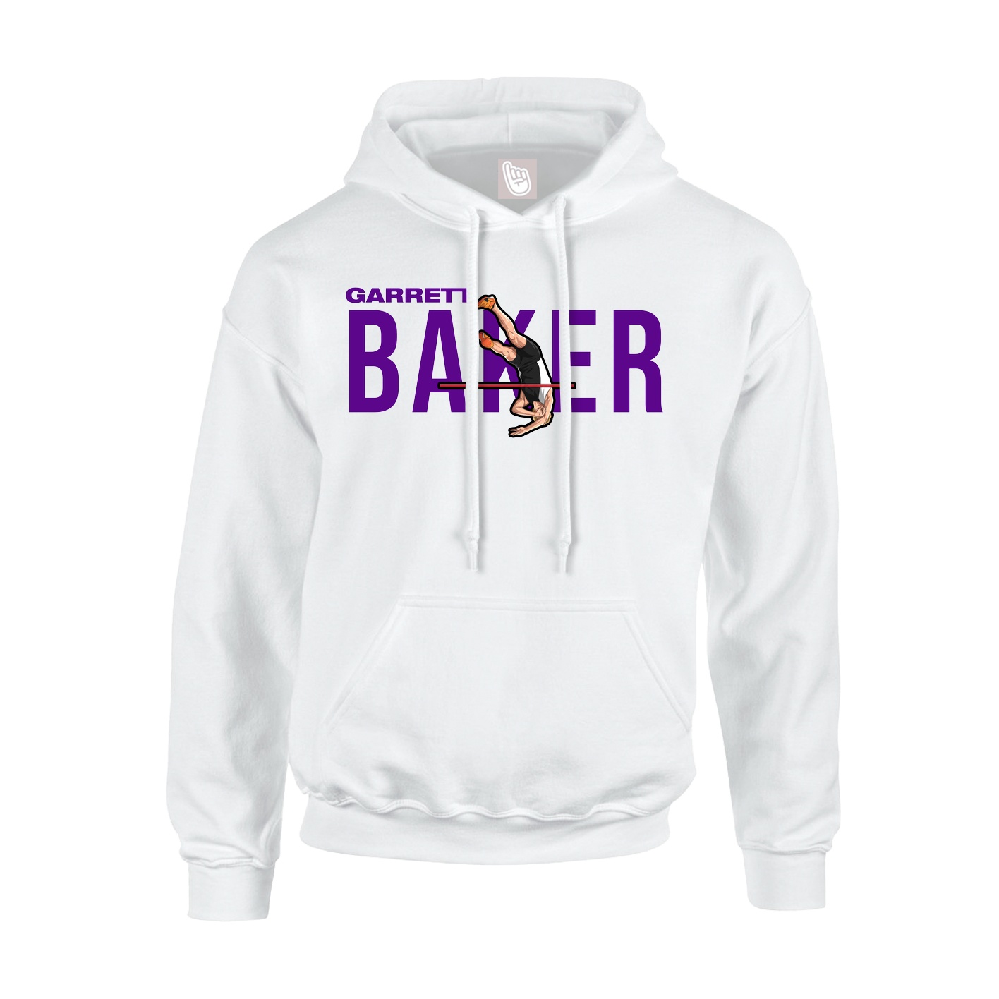 Hoodie — Player Name in White