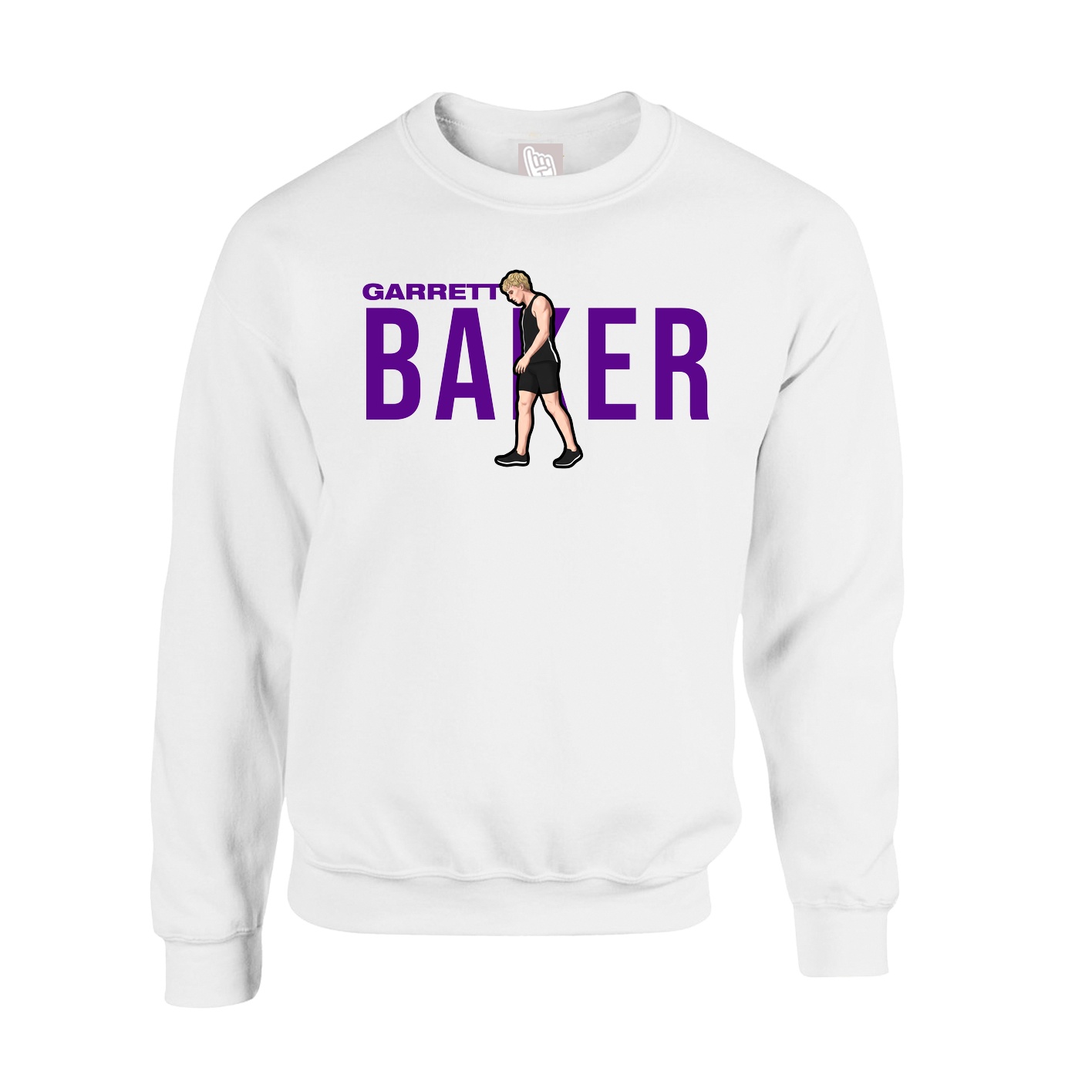 Fleece Crew — Player Name in White