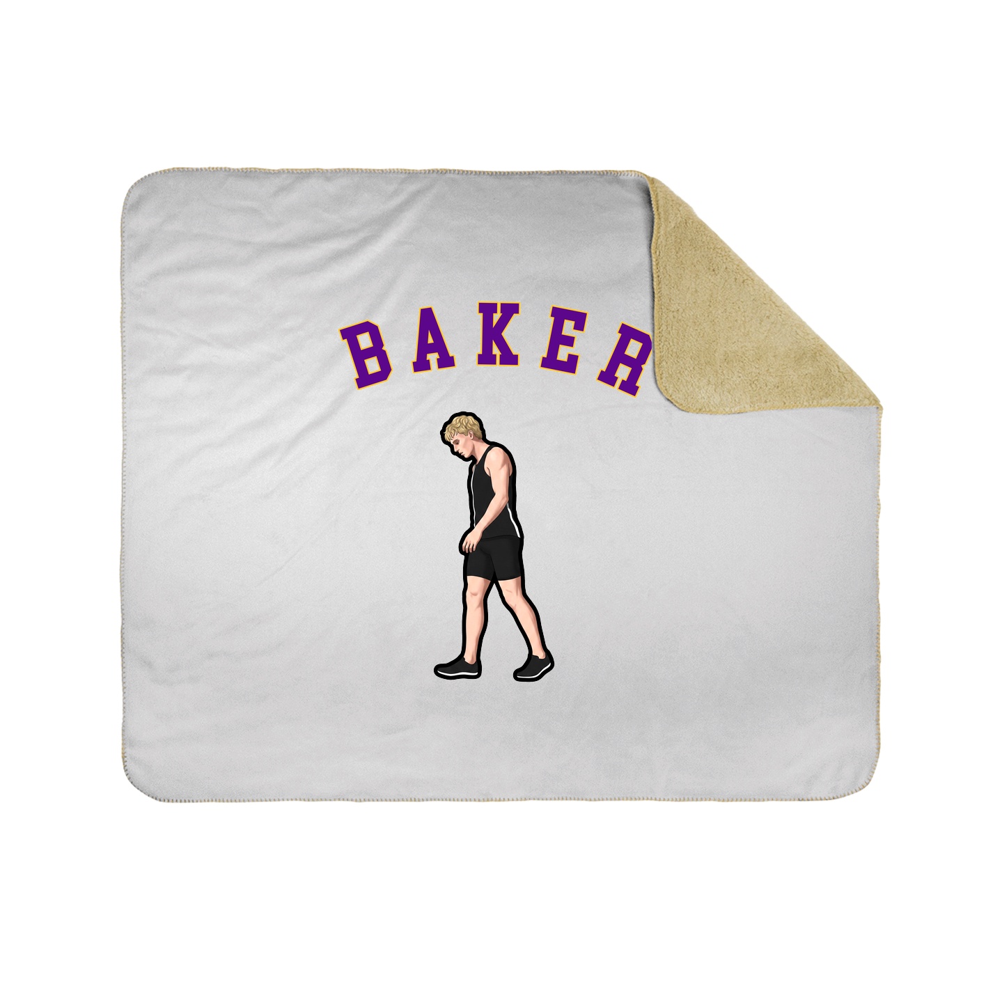 Throw Blanket — Shirsey Arch in White