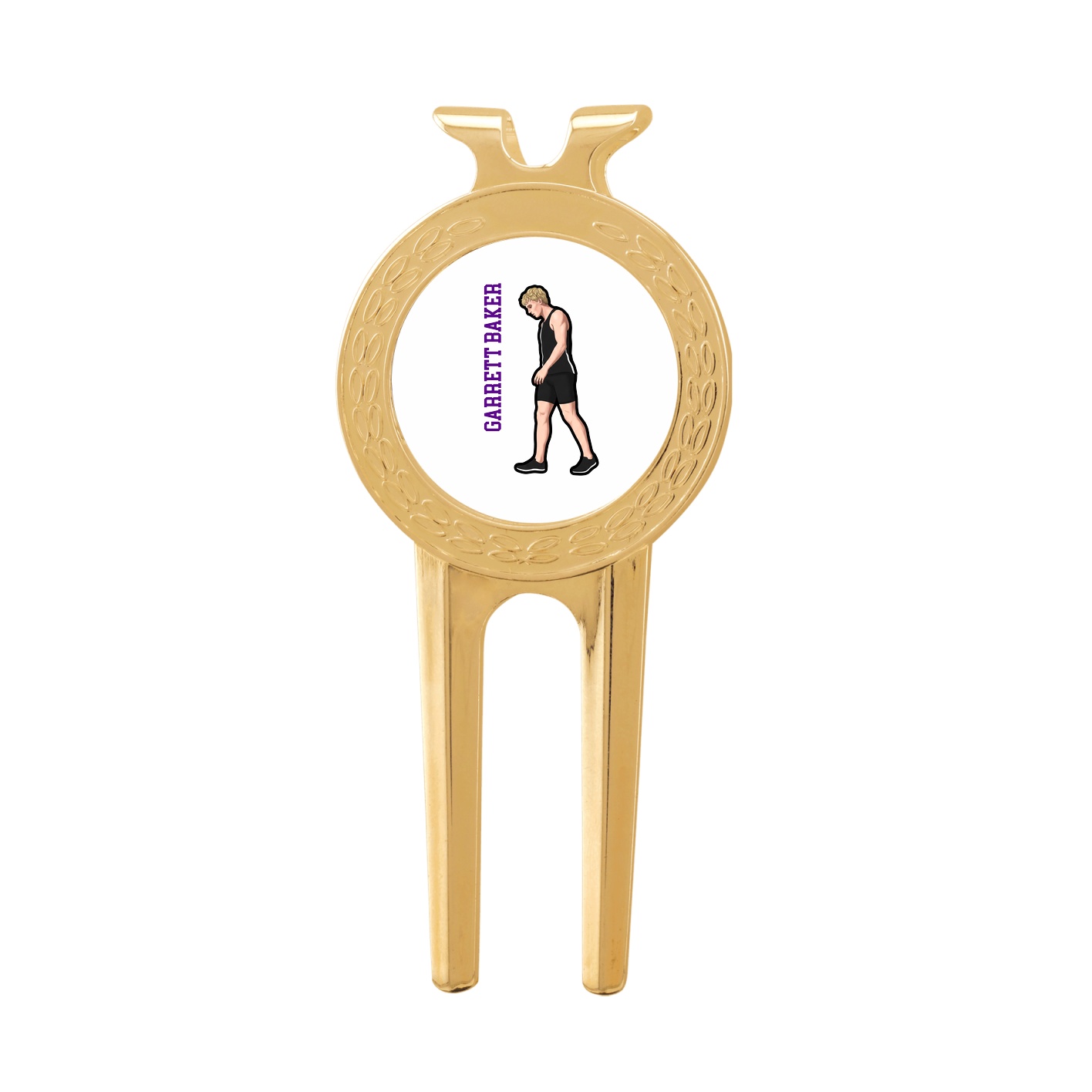 Divot Tool with Ball Marker — Name Vertical in Classic