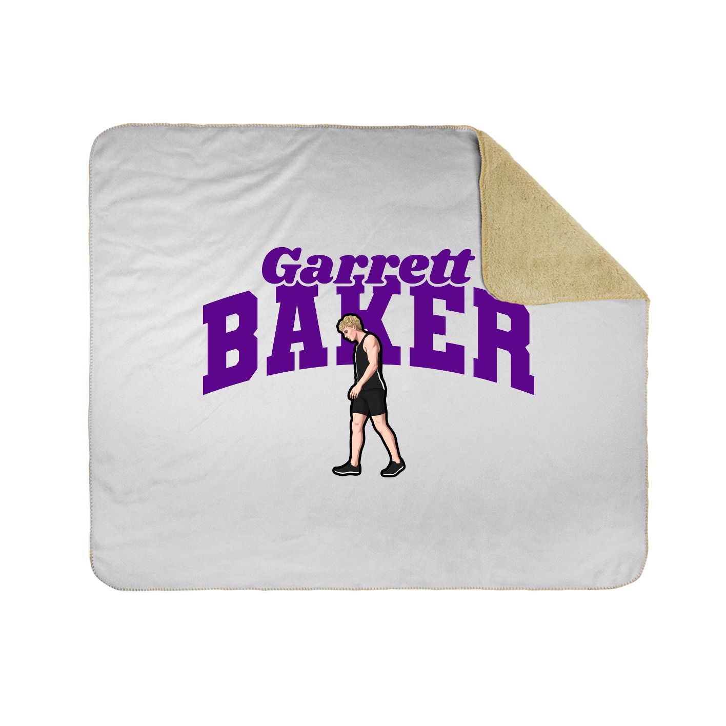 Throw Blanket — Signature Arch in White