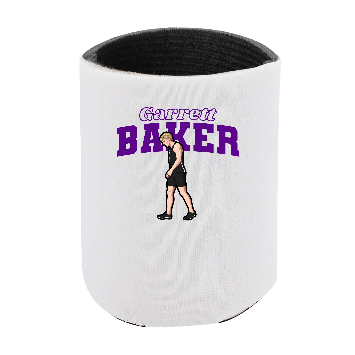 Can Holder — Name Arch in White