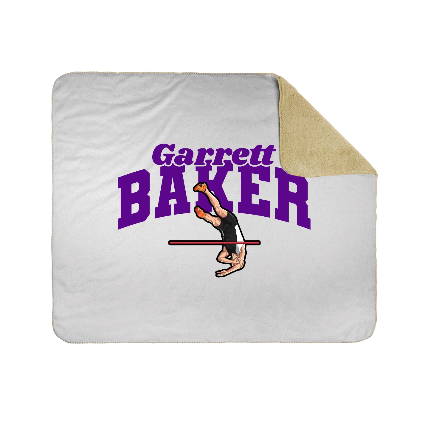 Throw Blanket — Signature Arch in White