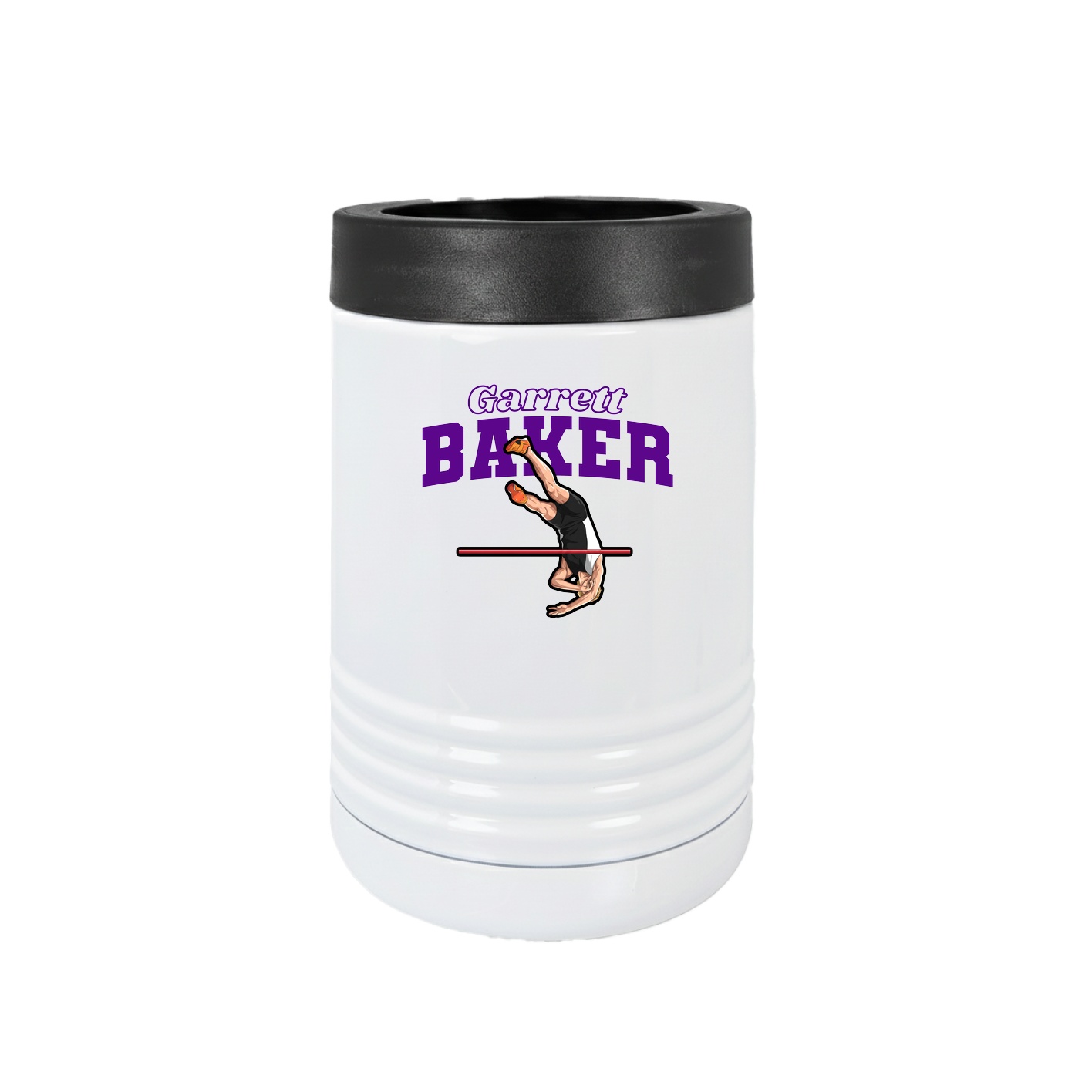 Beverage Holder — Name Arch in White