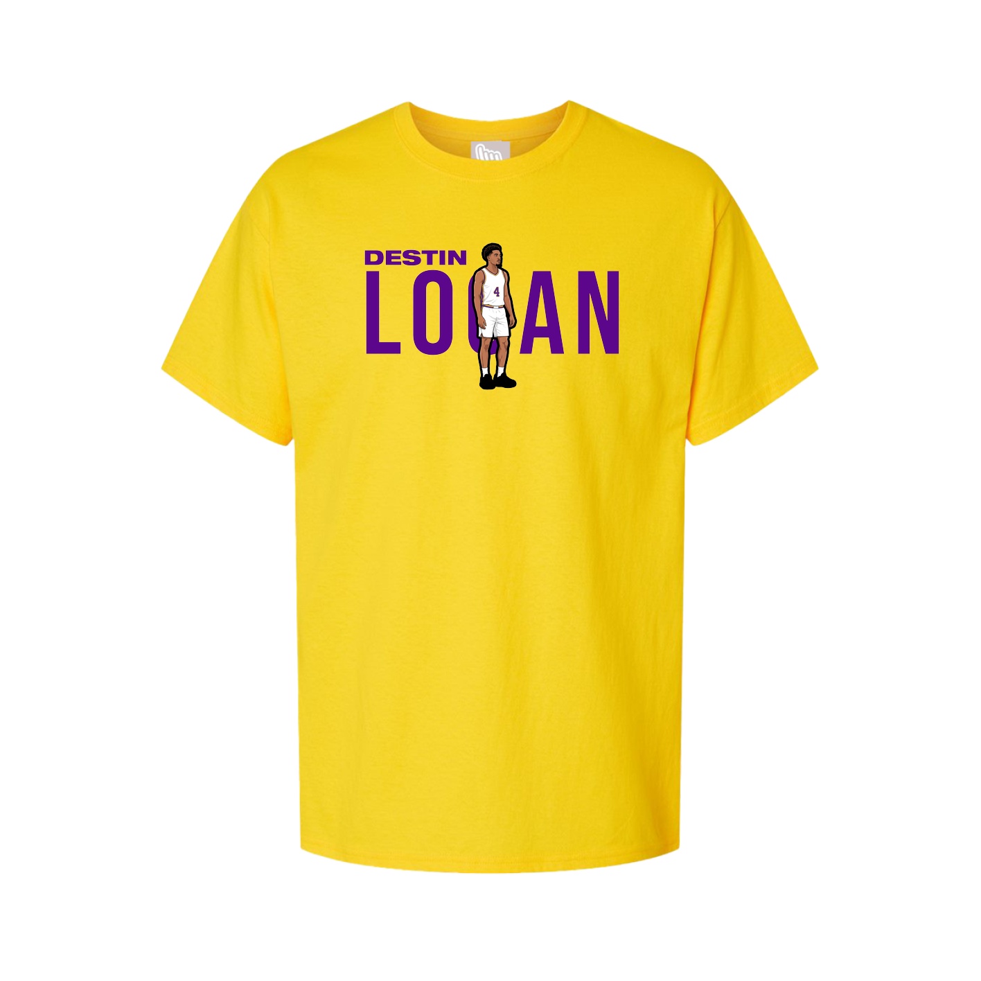 Youth Tee — Player Name in Gold