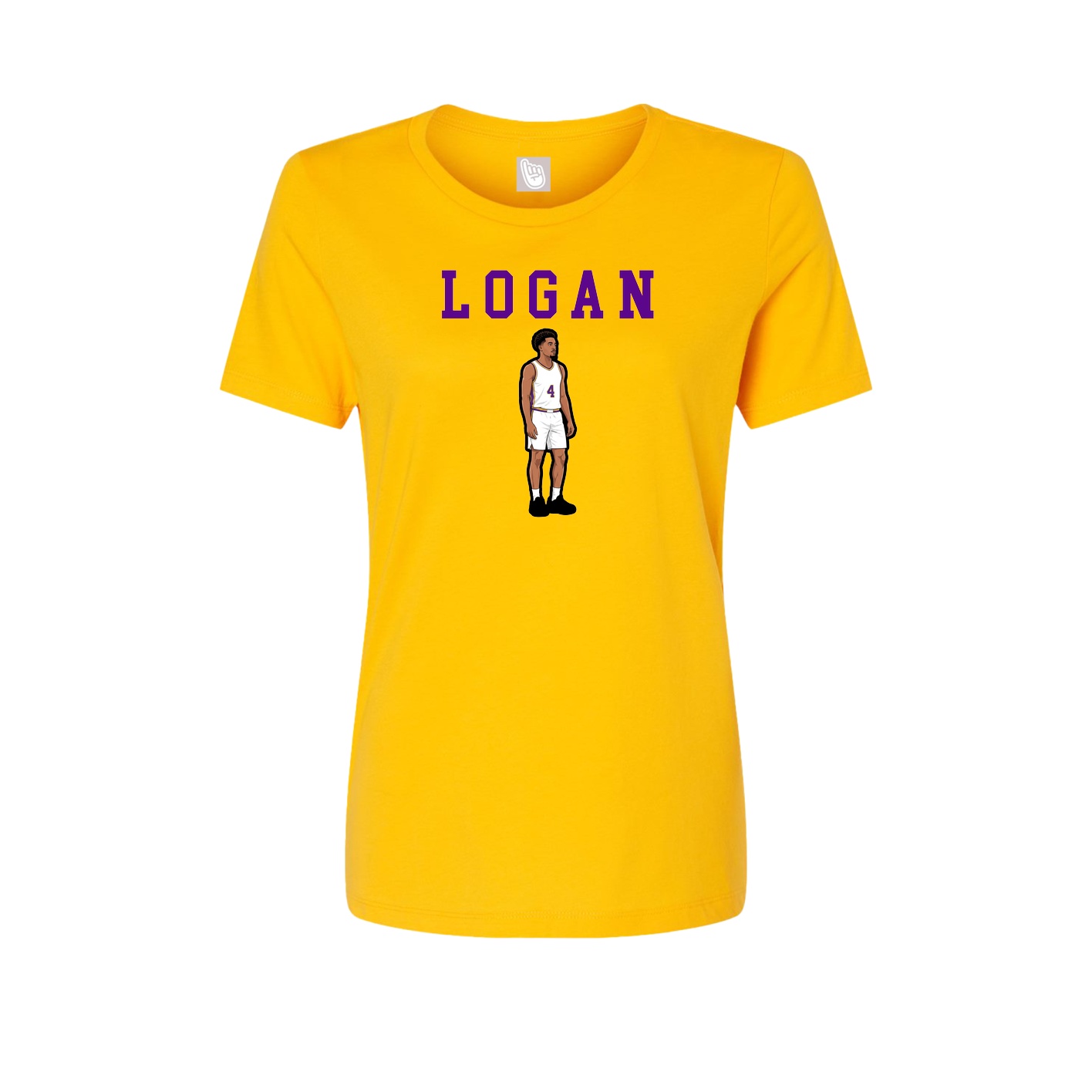 Fitted Women's Tee — Shirsey in Gold
