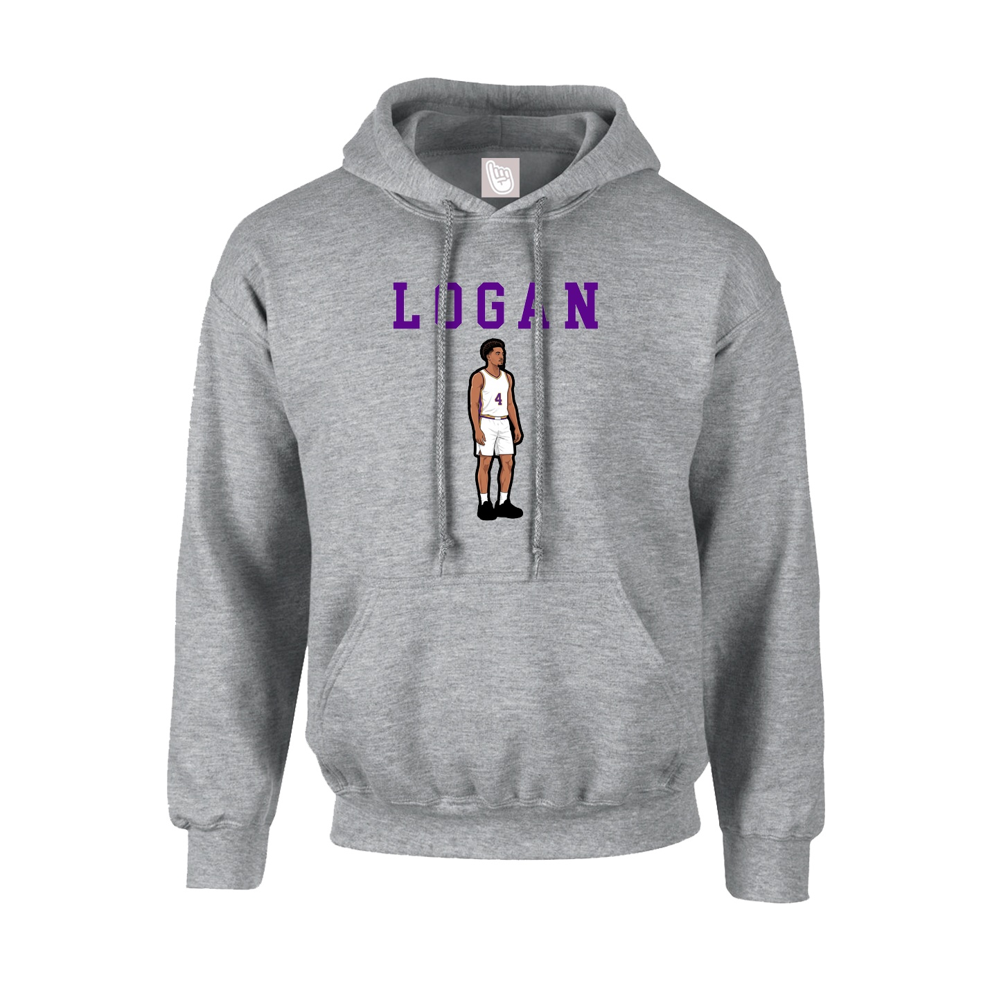 Youth Hoodie — Shirsey in Grey