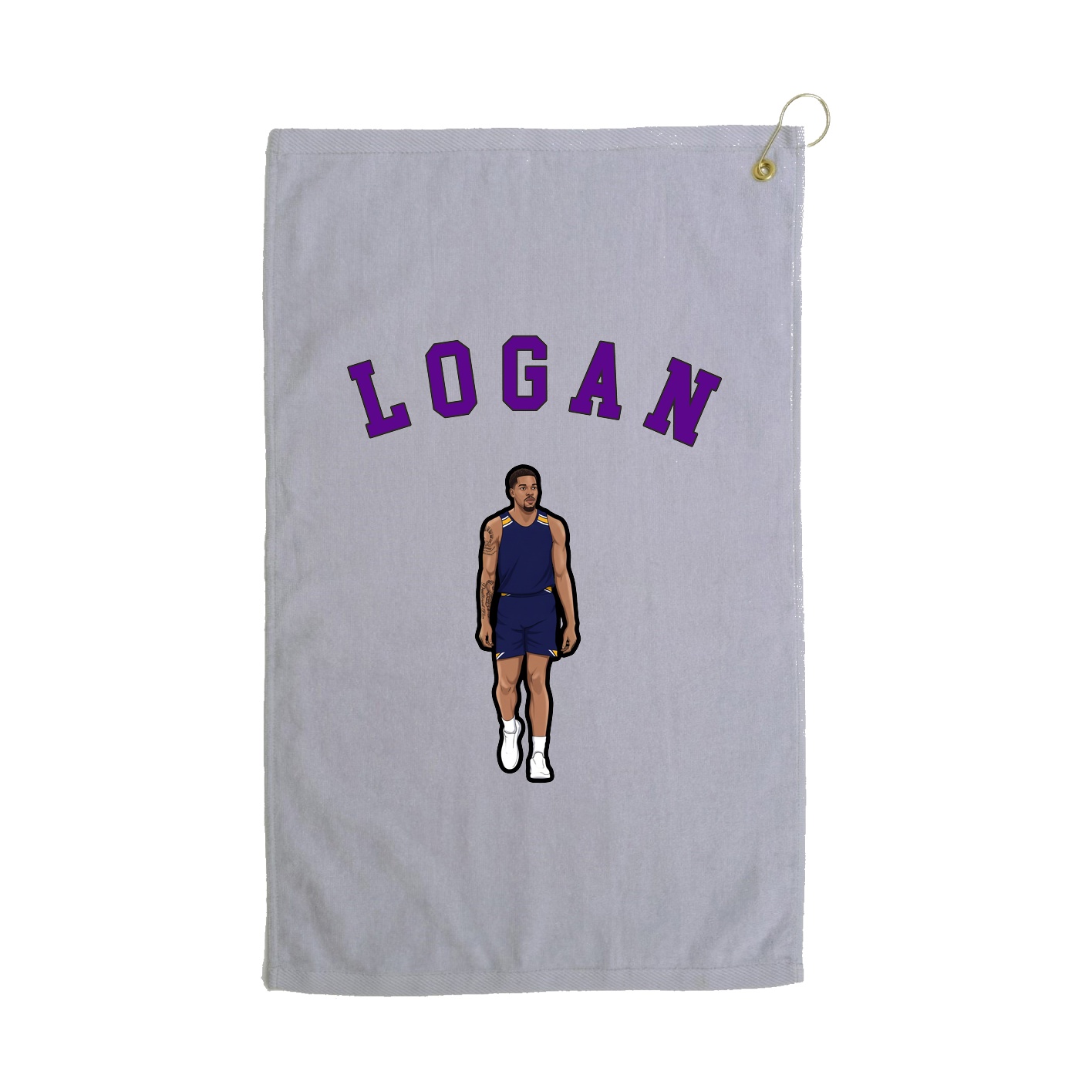 Golf Towel — Shirsey Arch in Grey