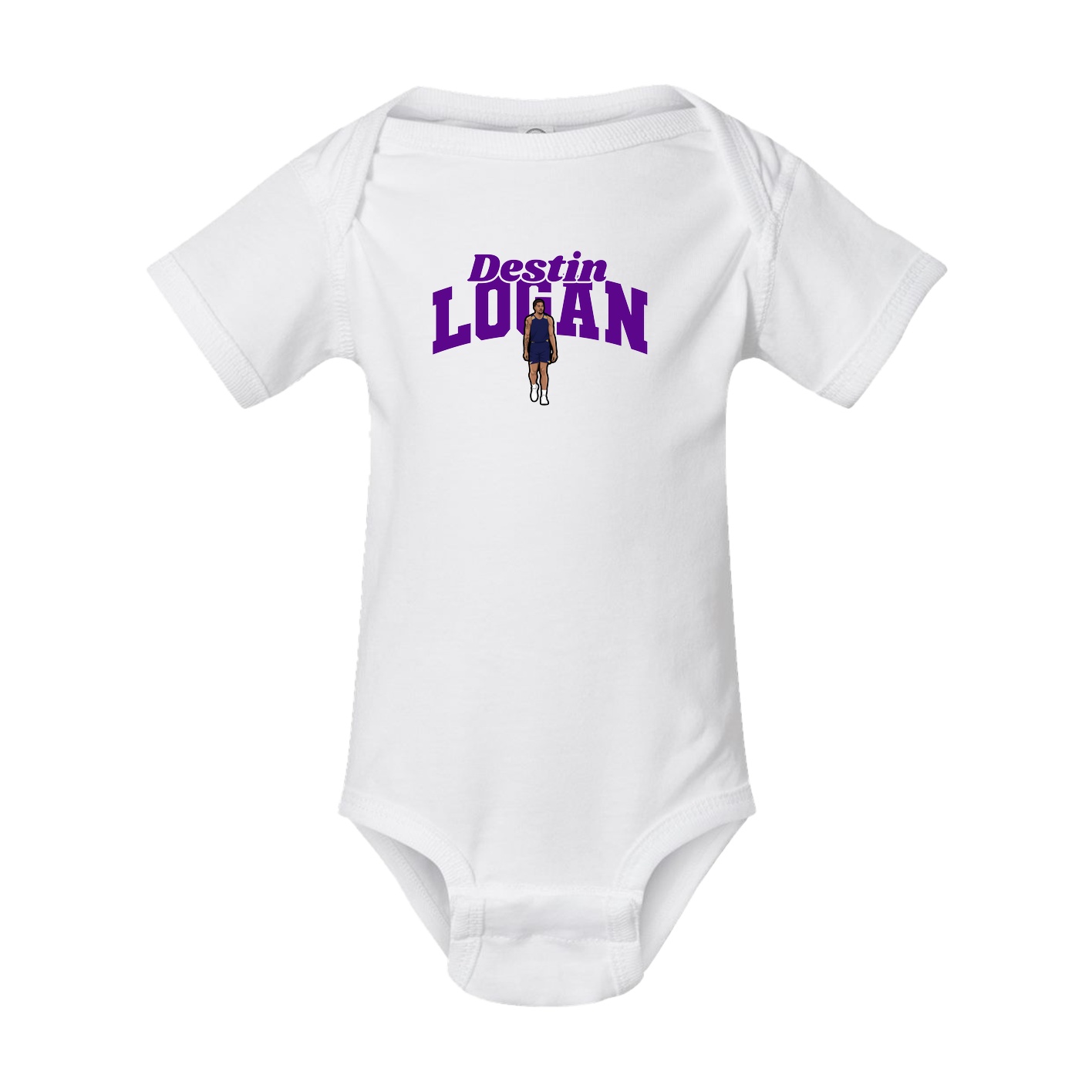 Baby Onesie — Signature Arch in White