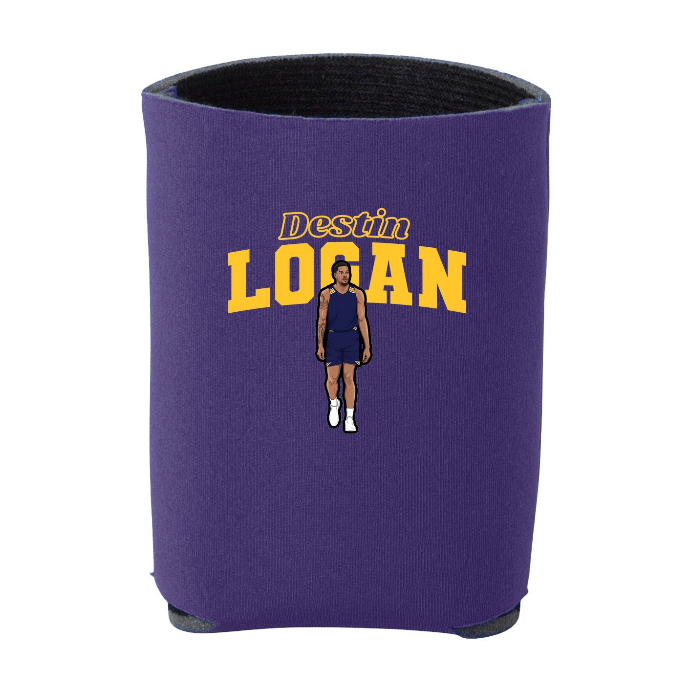 Can Holder — Name Arch in Purple