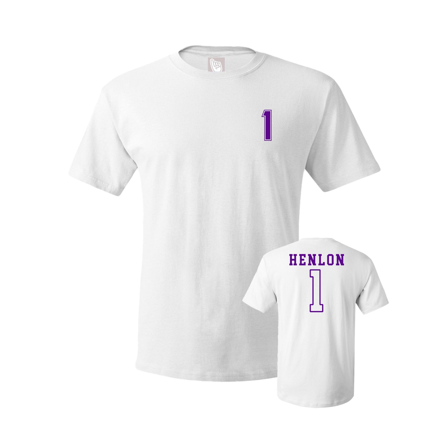 Tee — Chest Back in White