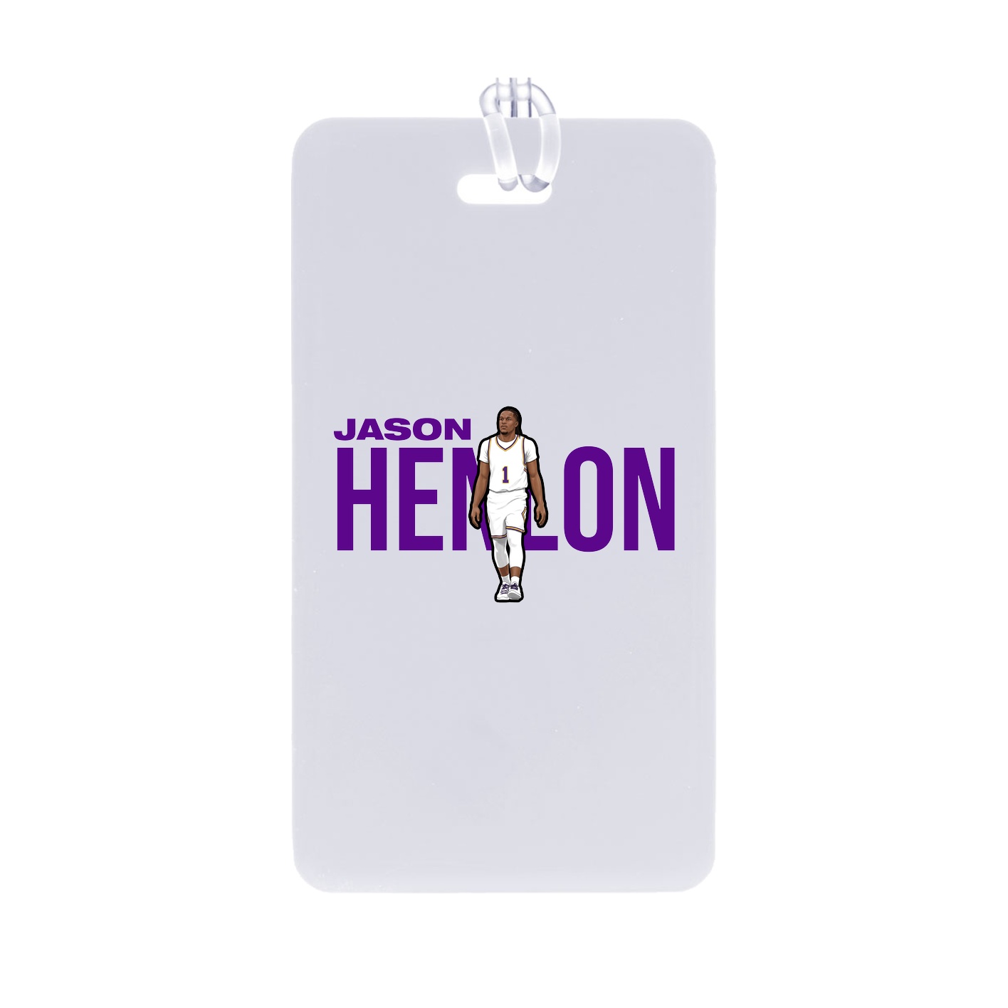 Bag Tag — Player Name in Classic