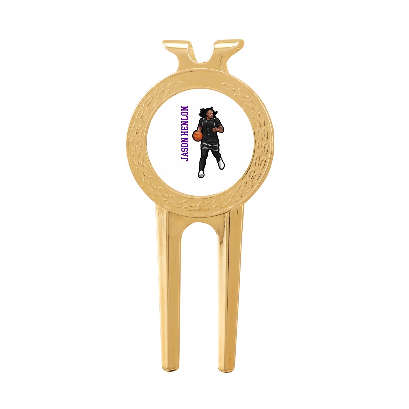 Divot Tool with Ball Marker — Name Vertical in Classic