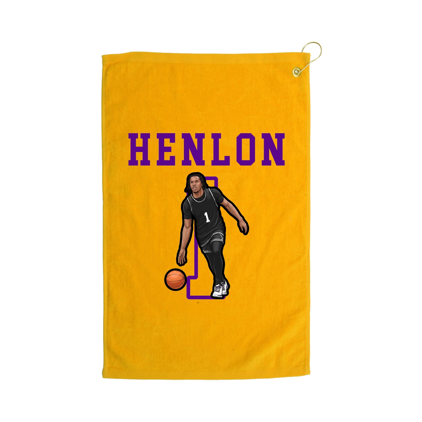 Golf Towel — Shirsey in Gold