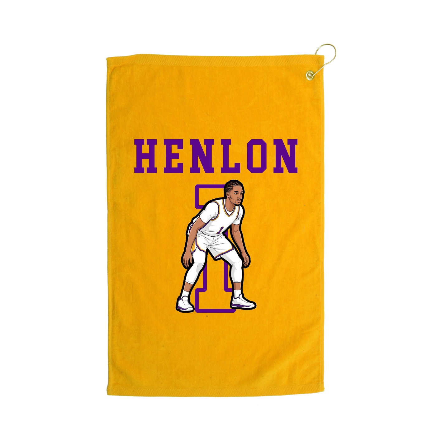 Golf Towel — Shirsey in Gold