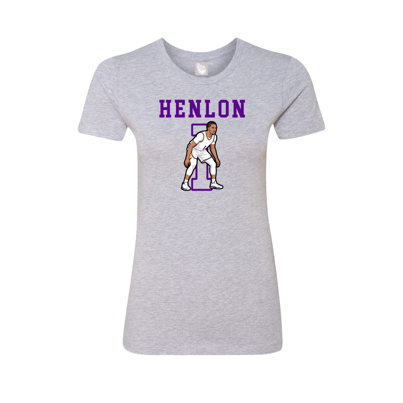 Fitted Women's Tee — Shirsey in Grey