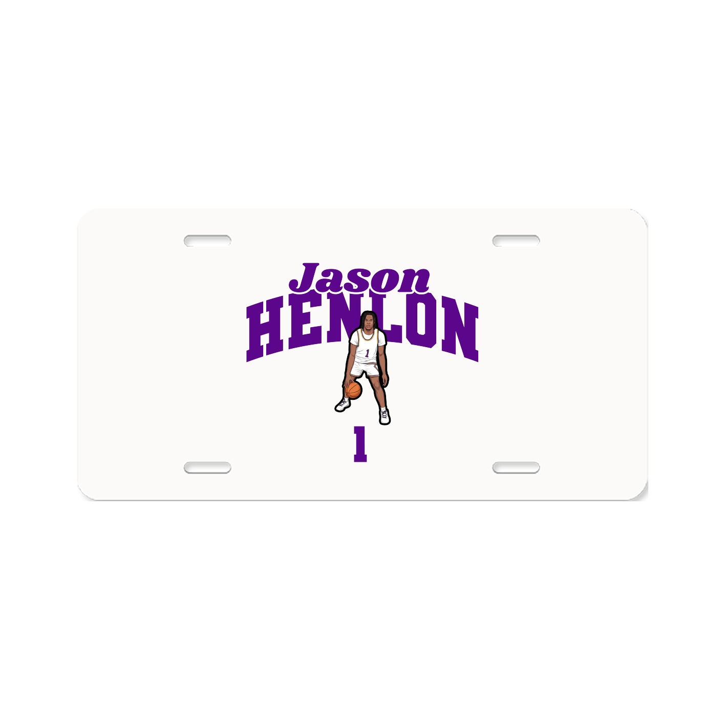 License Plate — Signature Arch in Classic