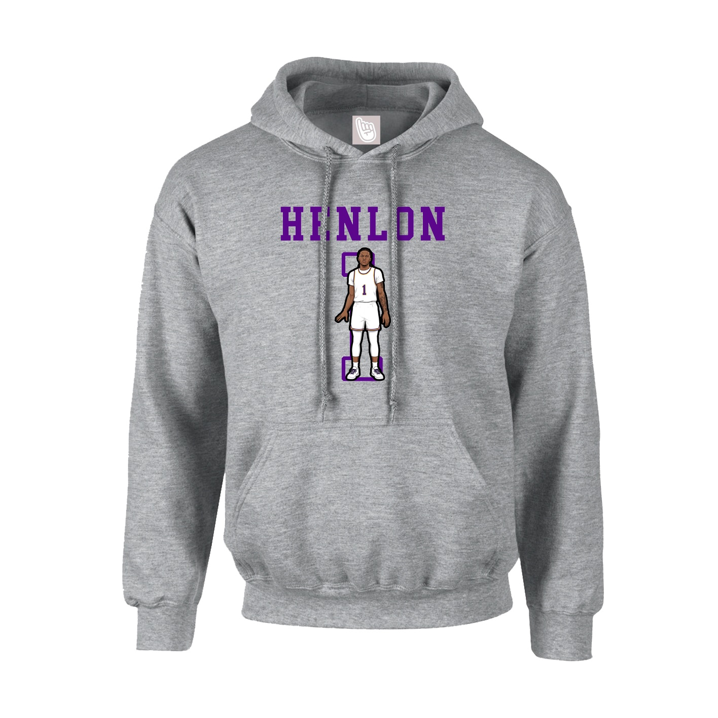 Hoodie — Shirsey in Grey