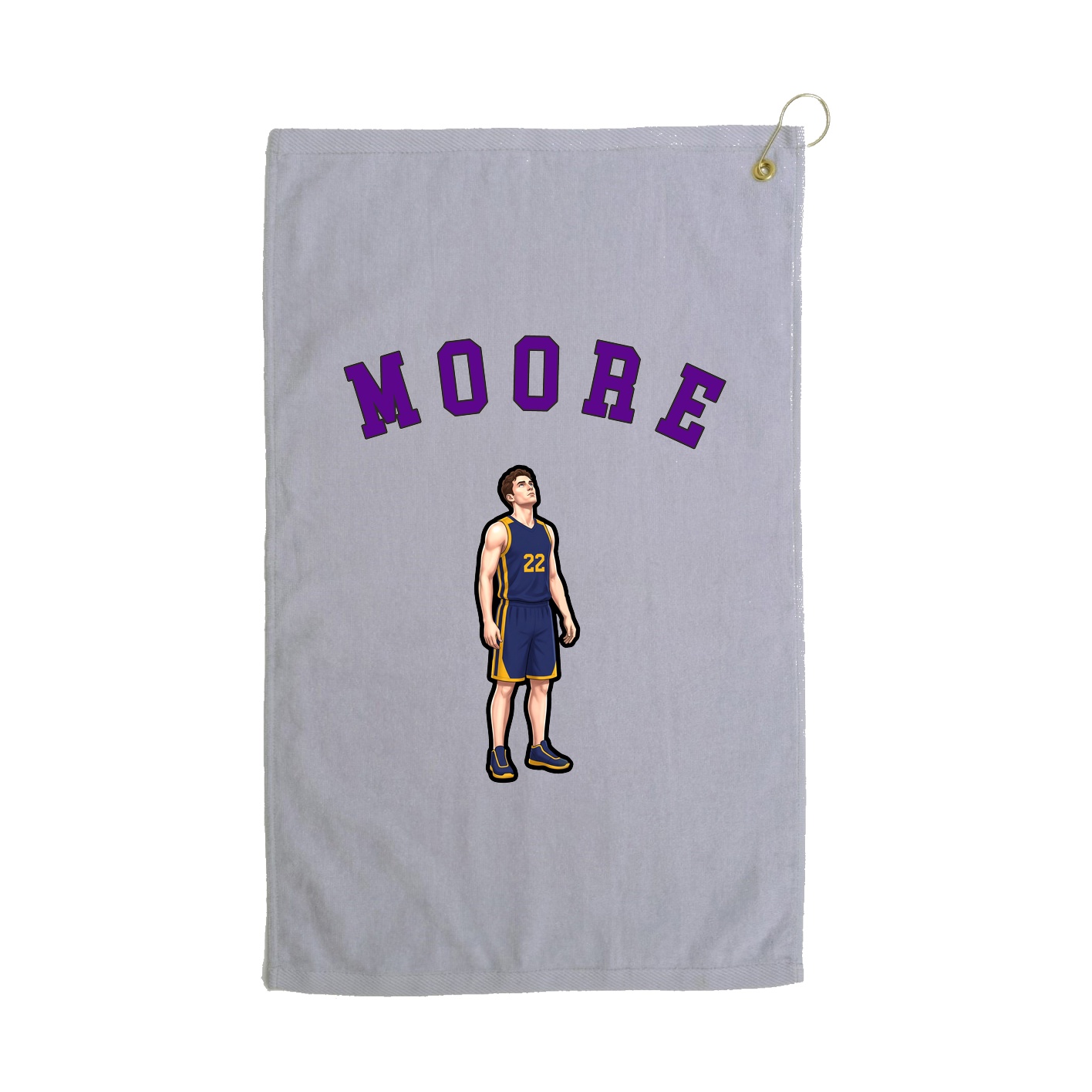 Golf Towel — Shirsey Arch in Grey