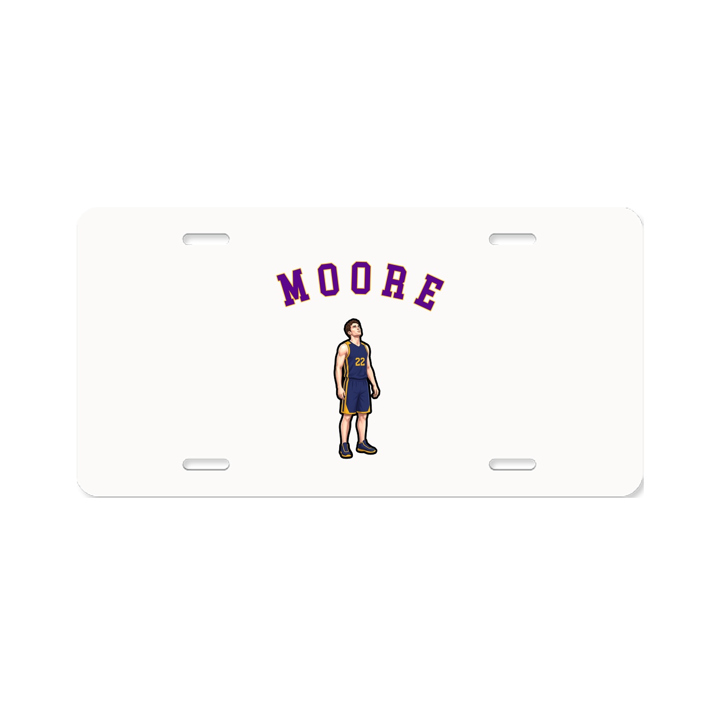 License Plate — Shirsey Arch in Classic