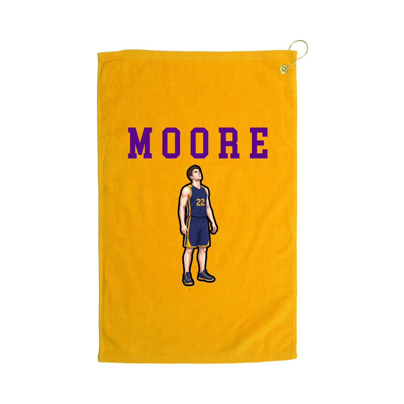 Golf Towel — Shirsey in Gold