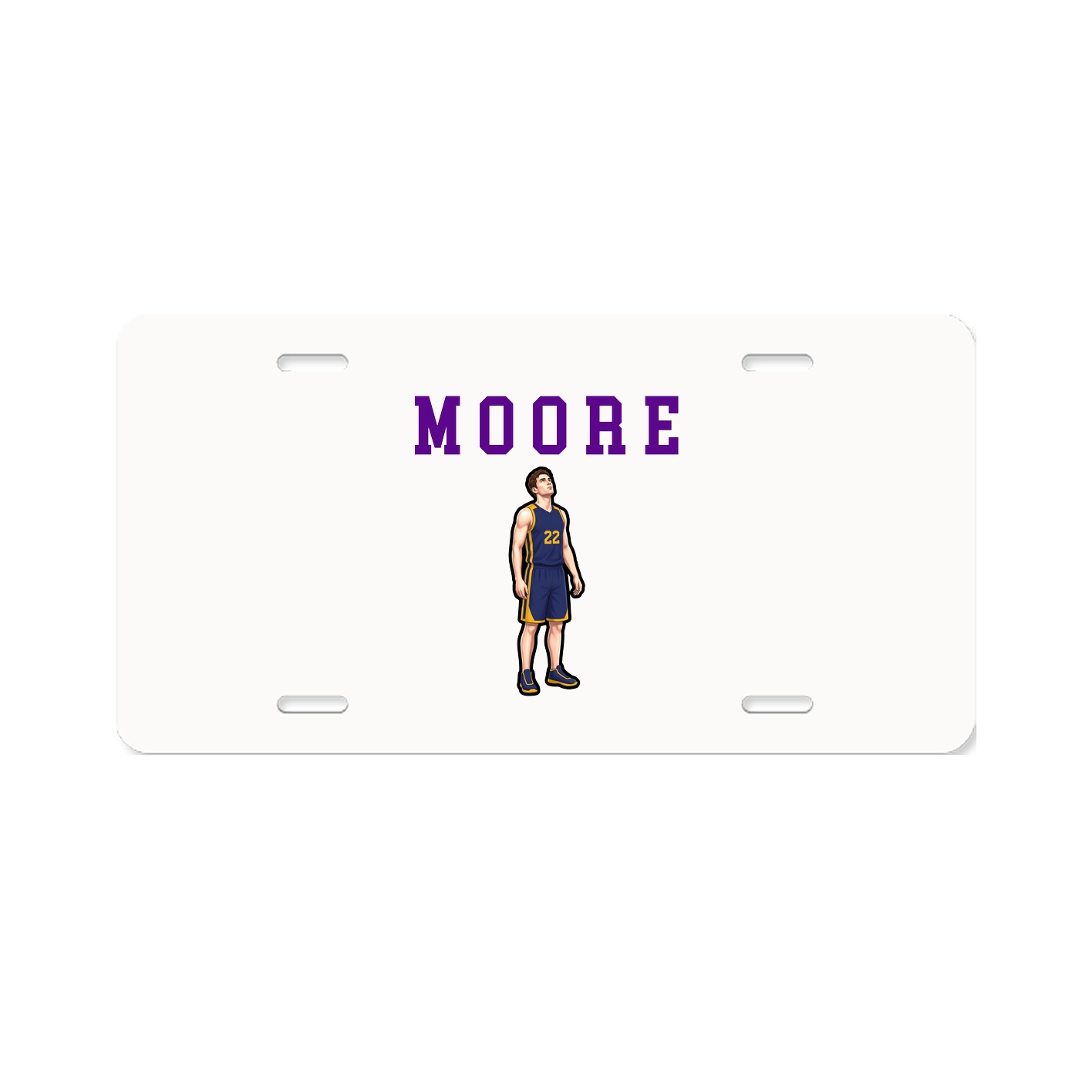 License Plate — Shirsey in Classic