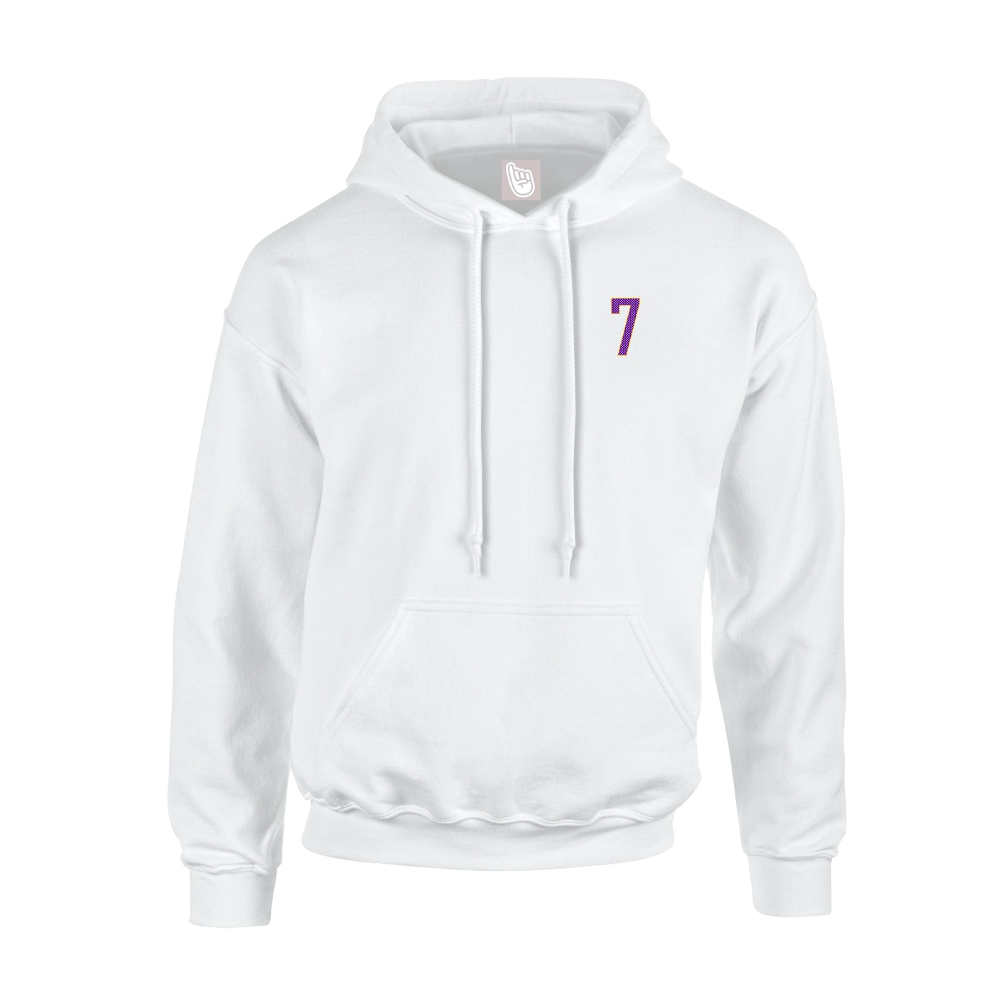 Youth Hoodie — Front Shirsy in White